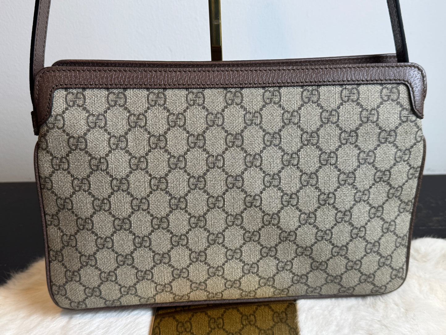 GUCCI GG Supreme Canvas Ophidia Crossbody