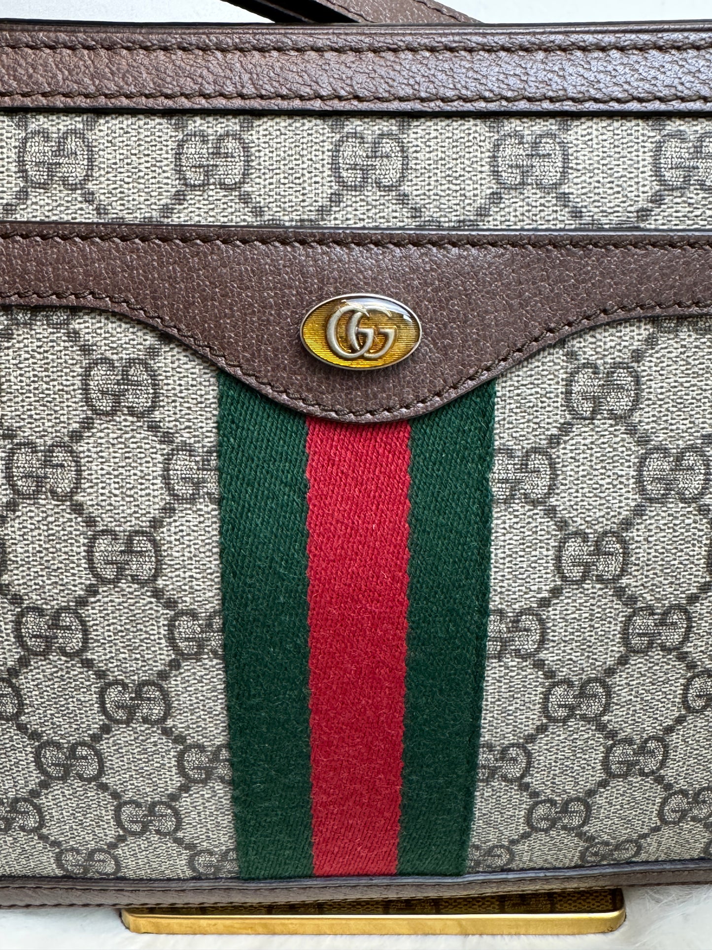 GUCCI GG Supreme Canvas Ophidia Crossbody
