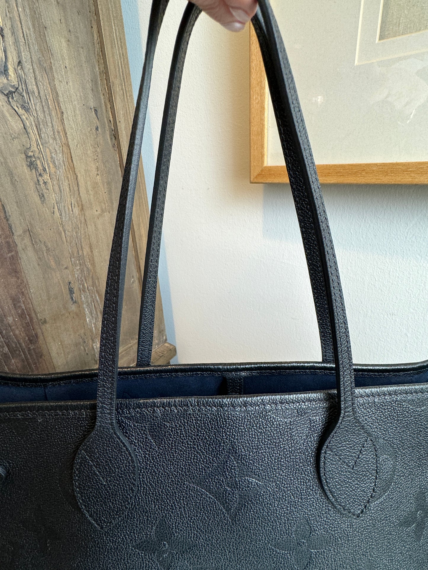 Louis Vuitton Neverfull MM Empreinte Black