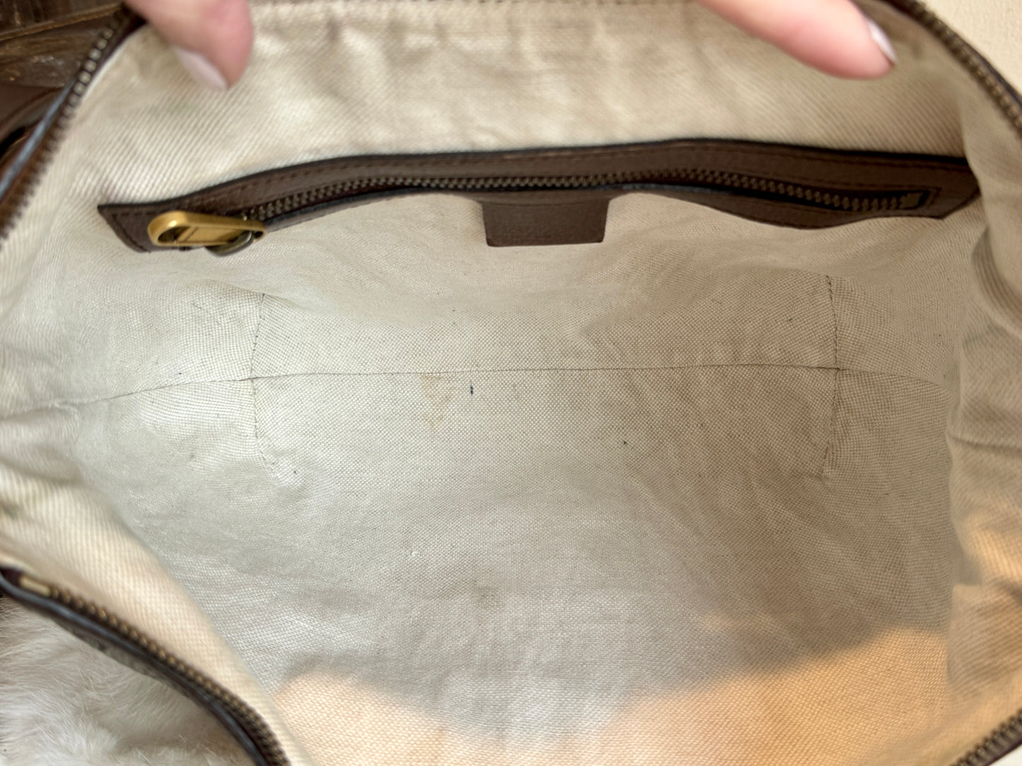 GUCCI Supreme Canvas Ophidia Crossbody