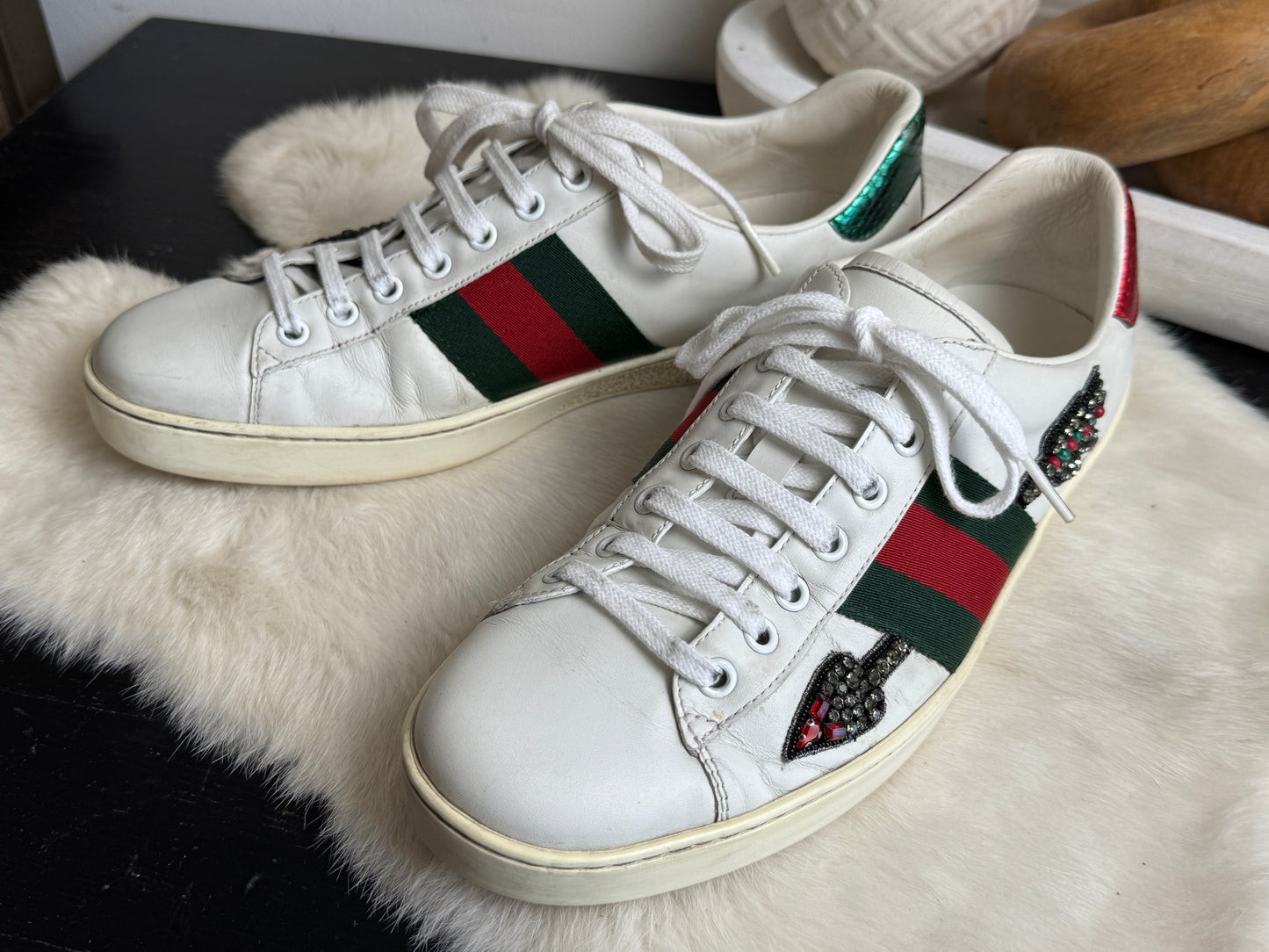 Gucci Ace Arrows Sneakers Size 7.5EU (40.5EU)