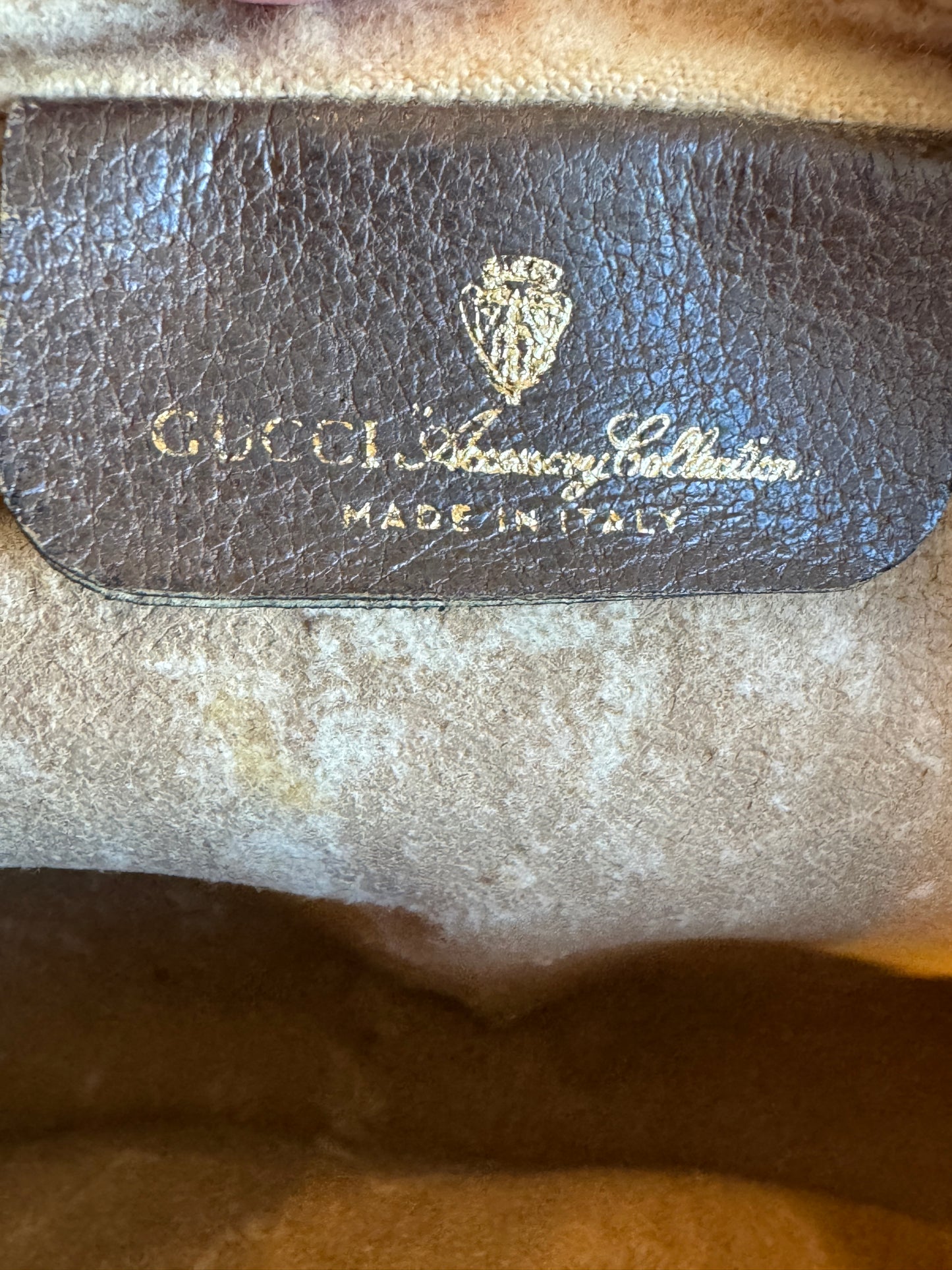 GUCCI Vintage Sherry Line Crossbody