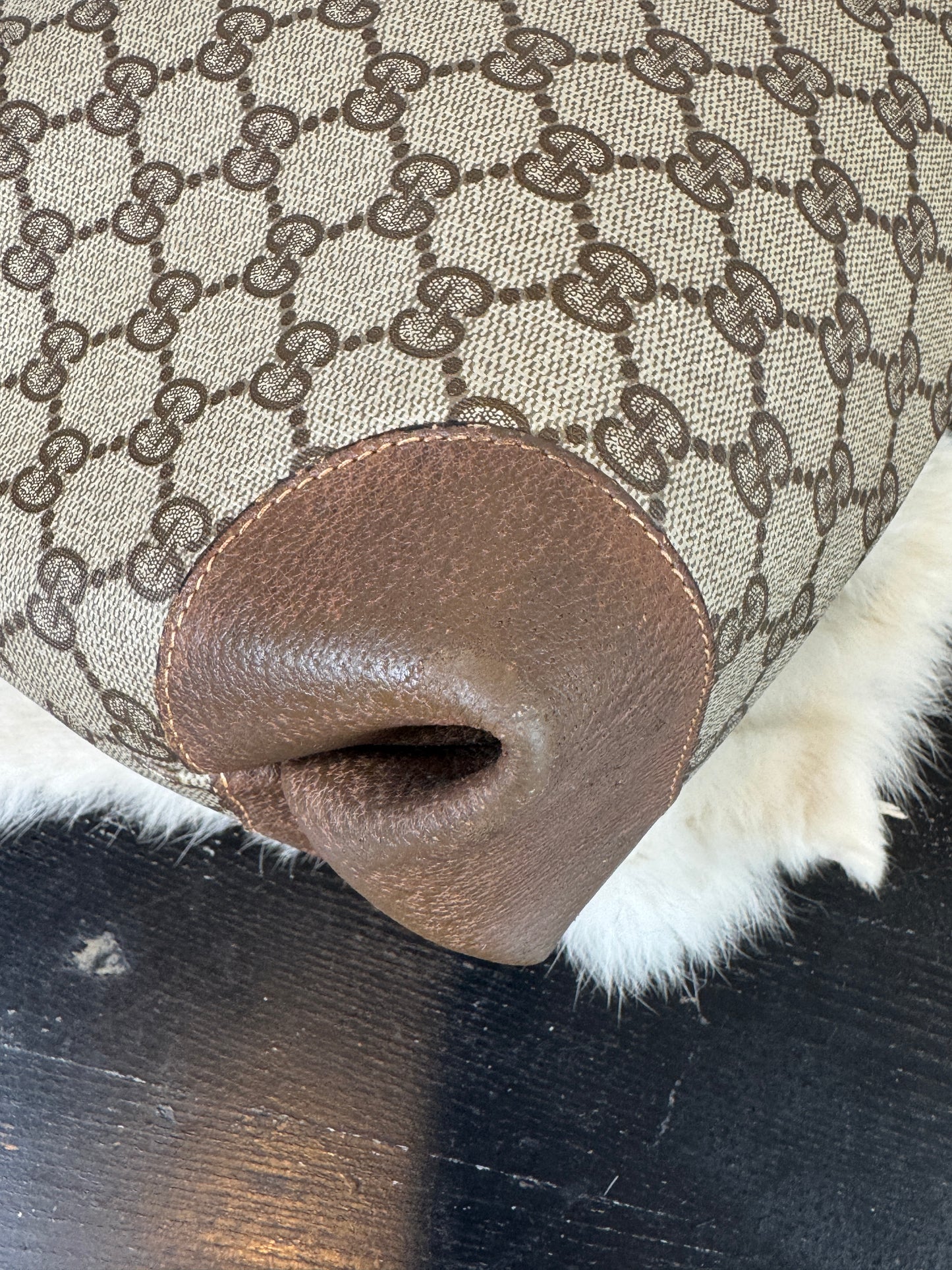 GUCCI Vintage Sherry Line Long Tote