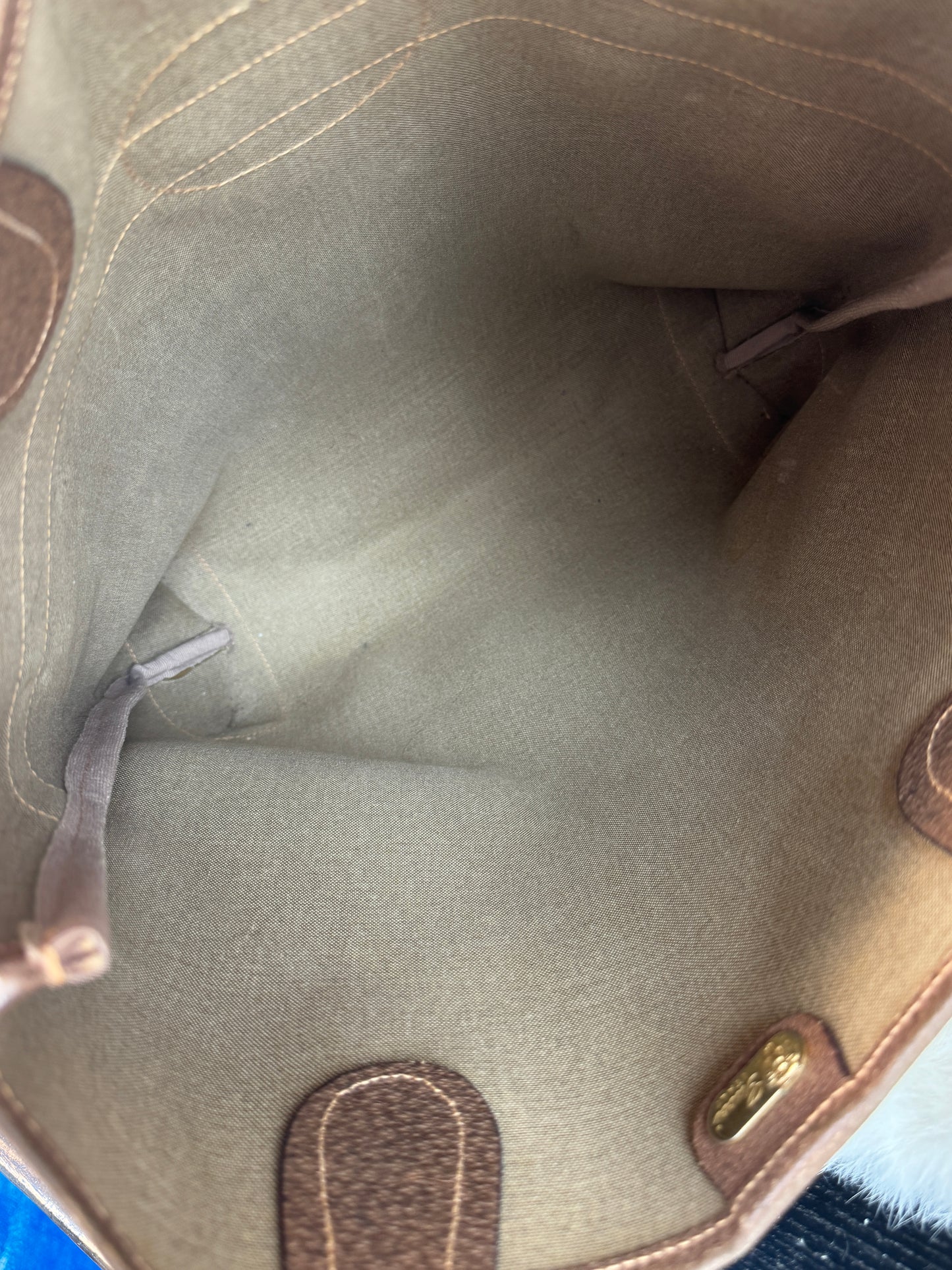 GUCCI Vintage Sherry Line Long Tote