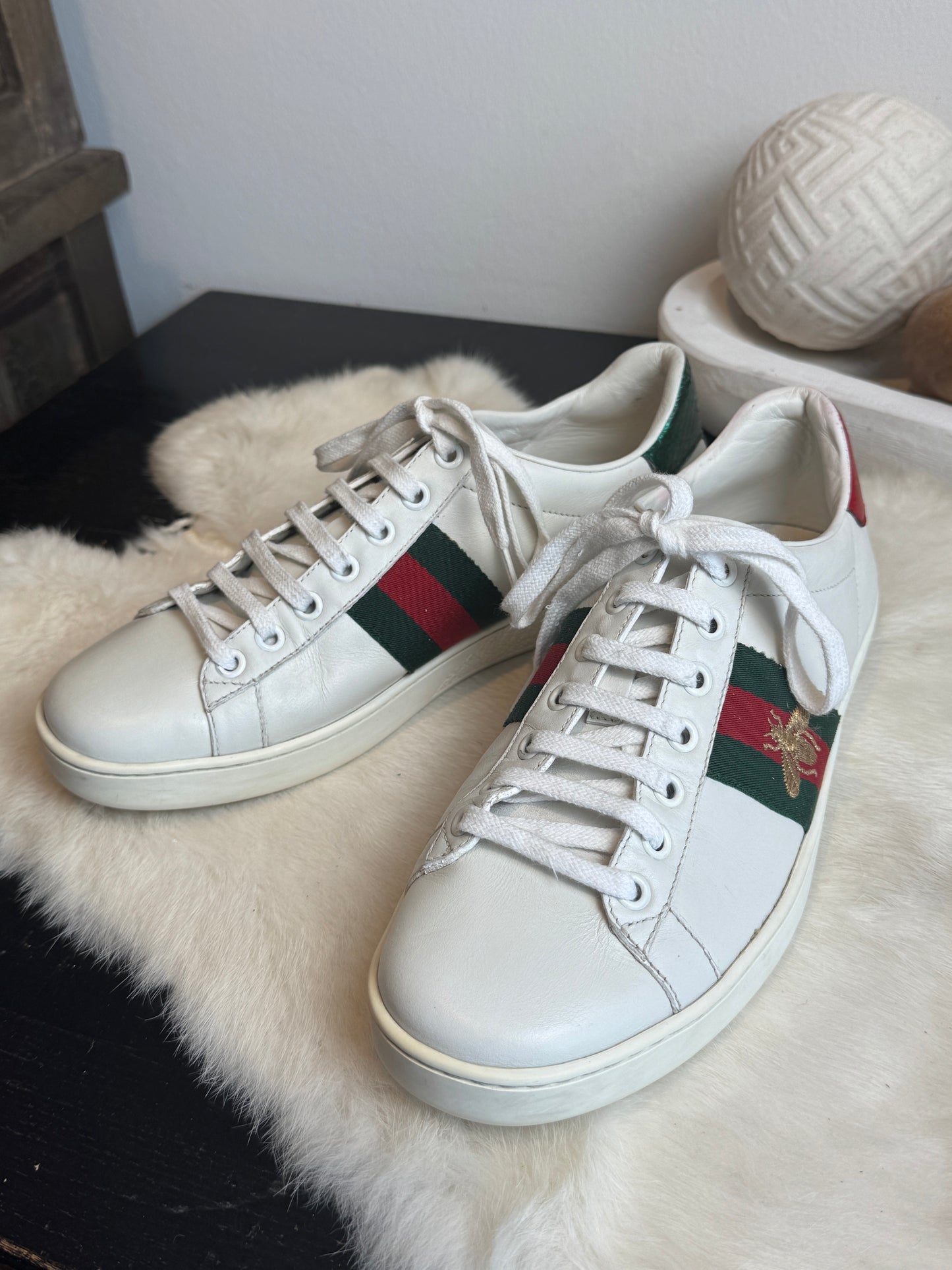 Gucci Ace Bees Sneakers Size 37EU