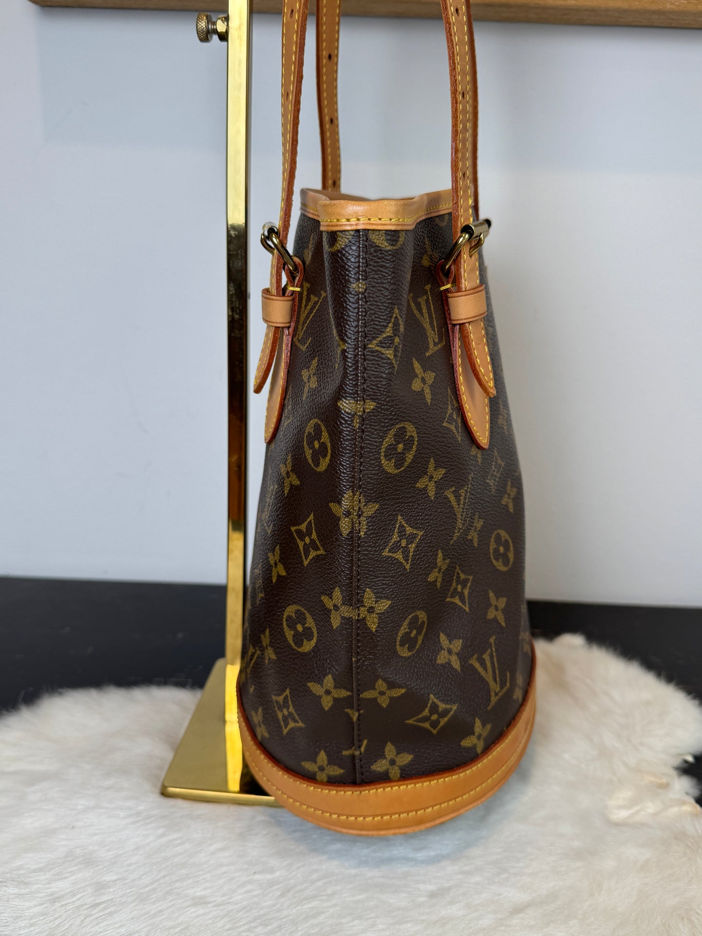 Louis Vuitton Monogram Petit Bucket PM