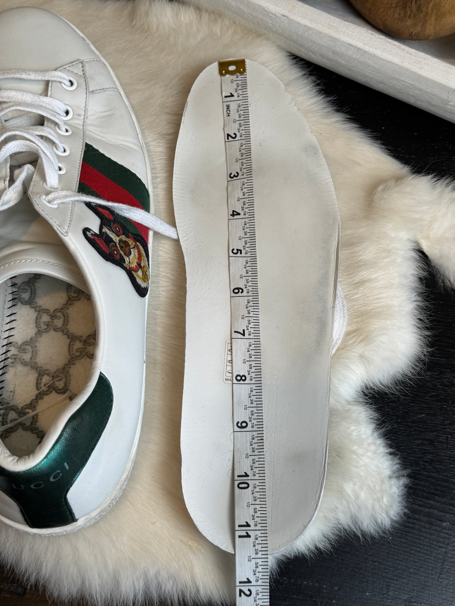 Gucci Men's Limited Edition Bull Dogs Sneakers 10.5EU