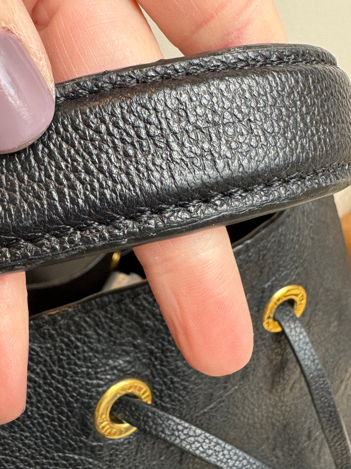 Louis Vuitton Monogram Empreinte Neonoe Noir/Black 2-Way