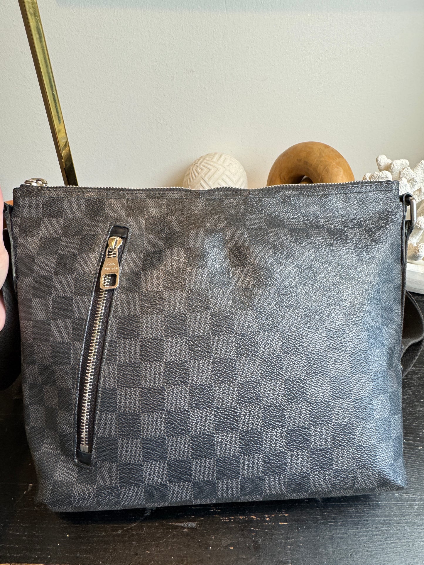 Louis Vuitton Damier Graphite Mick PM Crossbody Messenger Bag