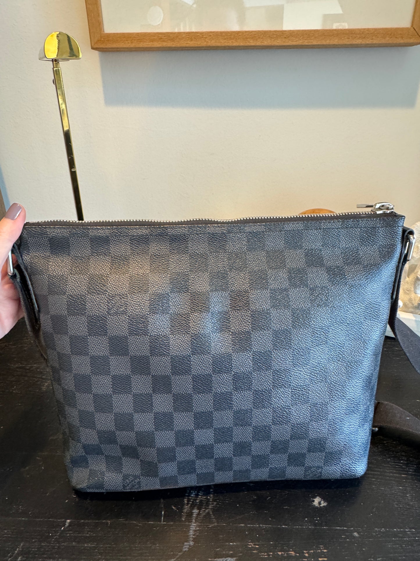 Louis Vuitton Damier Graphite Mick PM Crossbody Messenger Bag