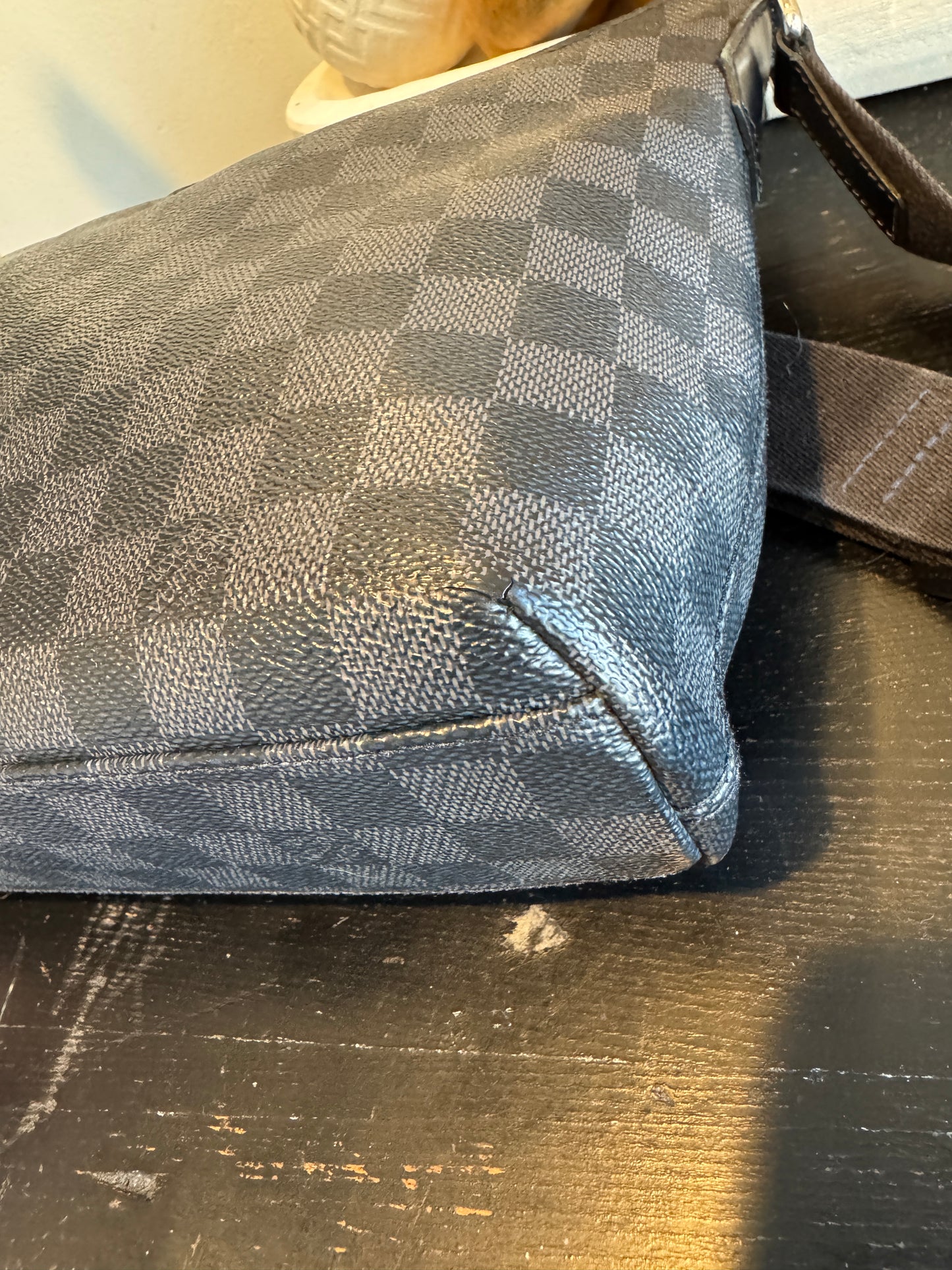 Louis Vuitton Damier Graphite Mick PM Crossbody Messenger Bag