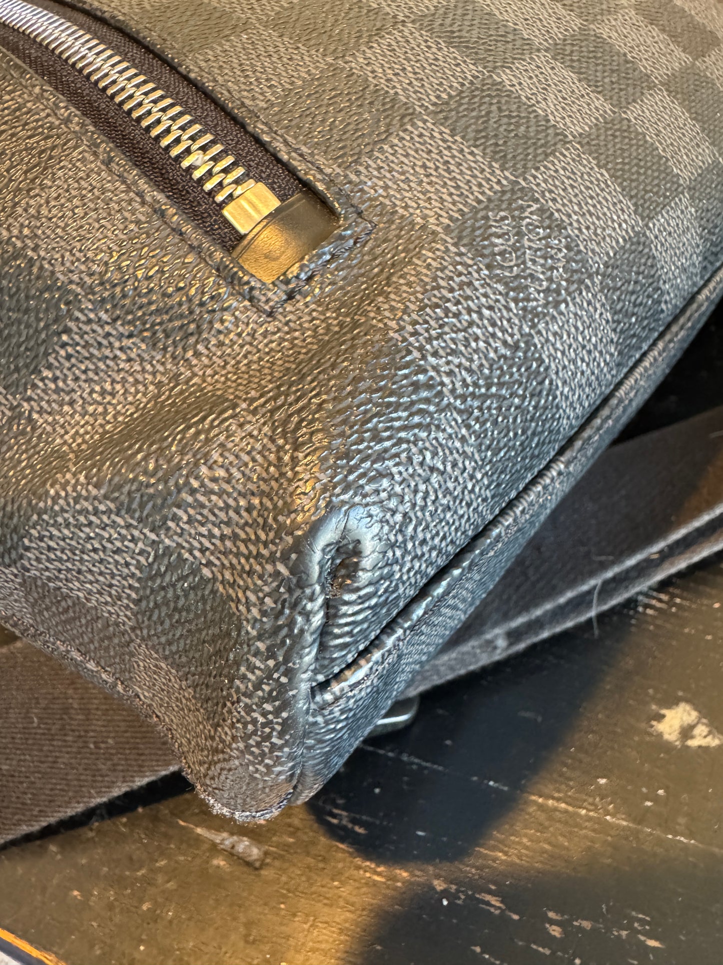 Louis Vuitton Damier Graphite Mick PM Crossbody Messenger Bag