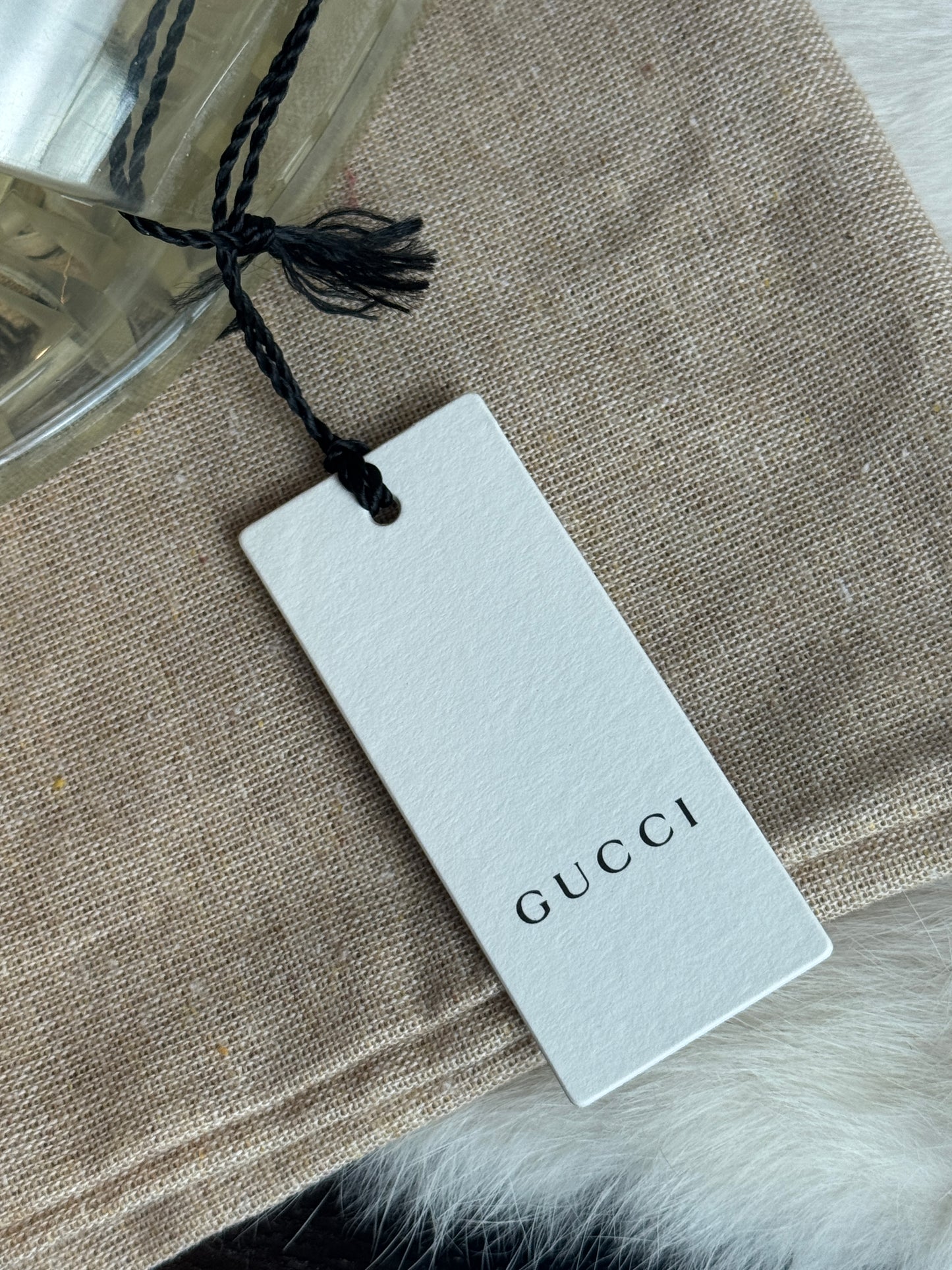 GUCCI Transparent Rubber Men's Slides