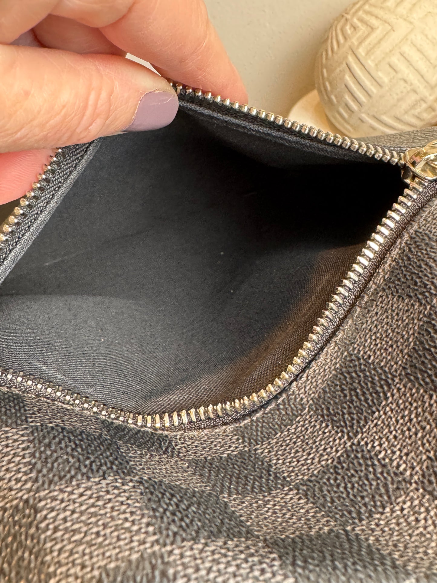 Louis Vuitton Damier Graphite Mick PM Crossbody Messenger Bag