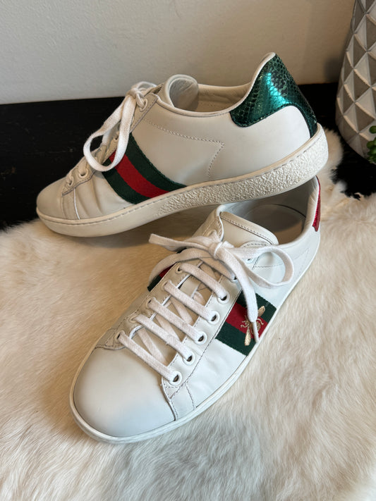 Gucci Ace Bees Sneakers Women's Size 35EU