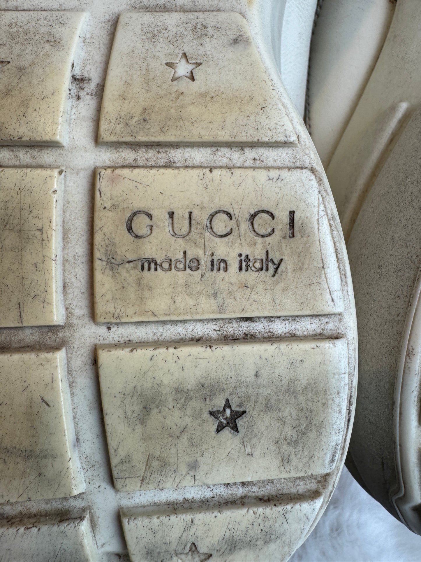 GUCCI Rhyton Ivory Sneakers Mens 7EU (Womens 40EU)