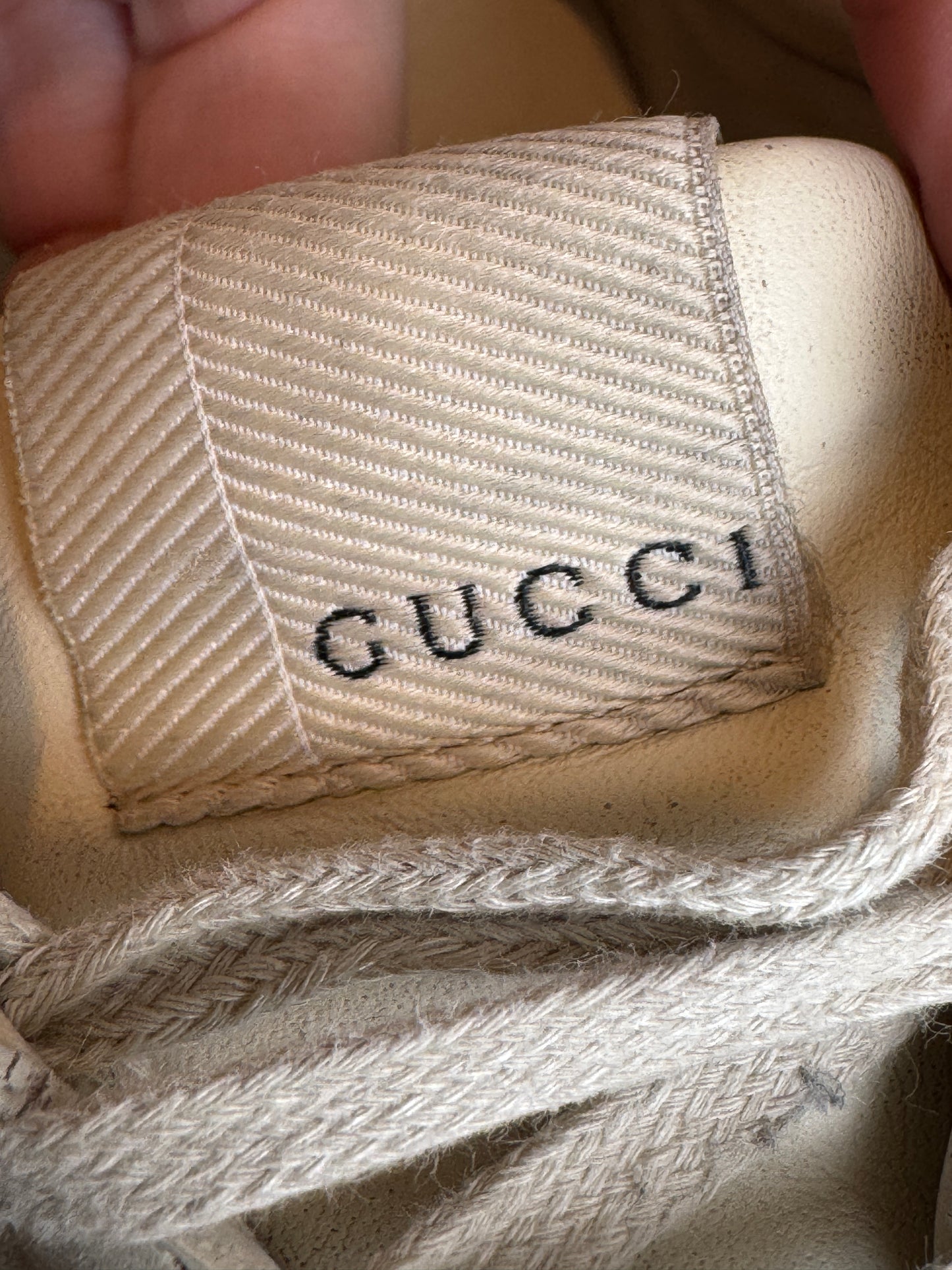 GUCCI Rhyton Ivory Sneakers Mens 7EU (Womens 40EU)