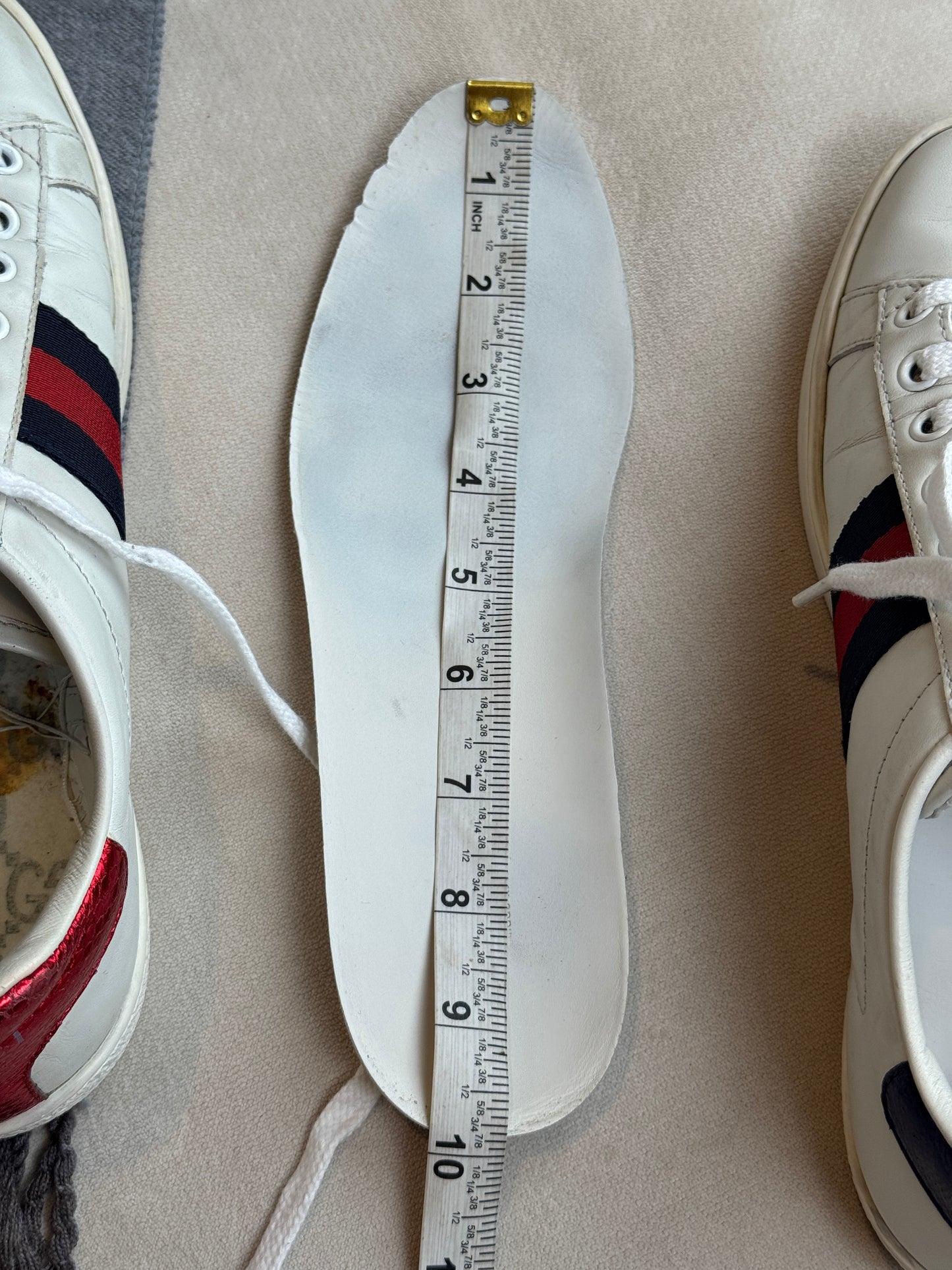 GUCCI Ace Rhinestone Snakes Women's Sneakers 36.5EU