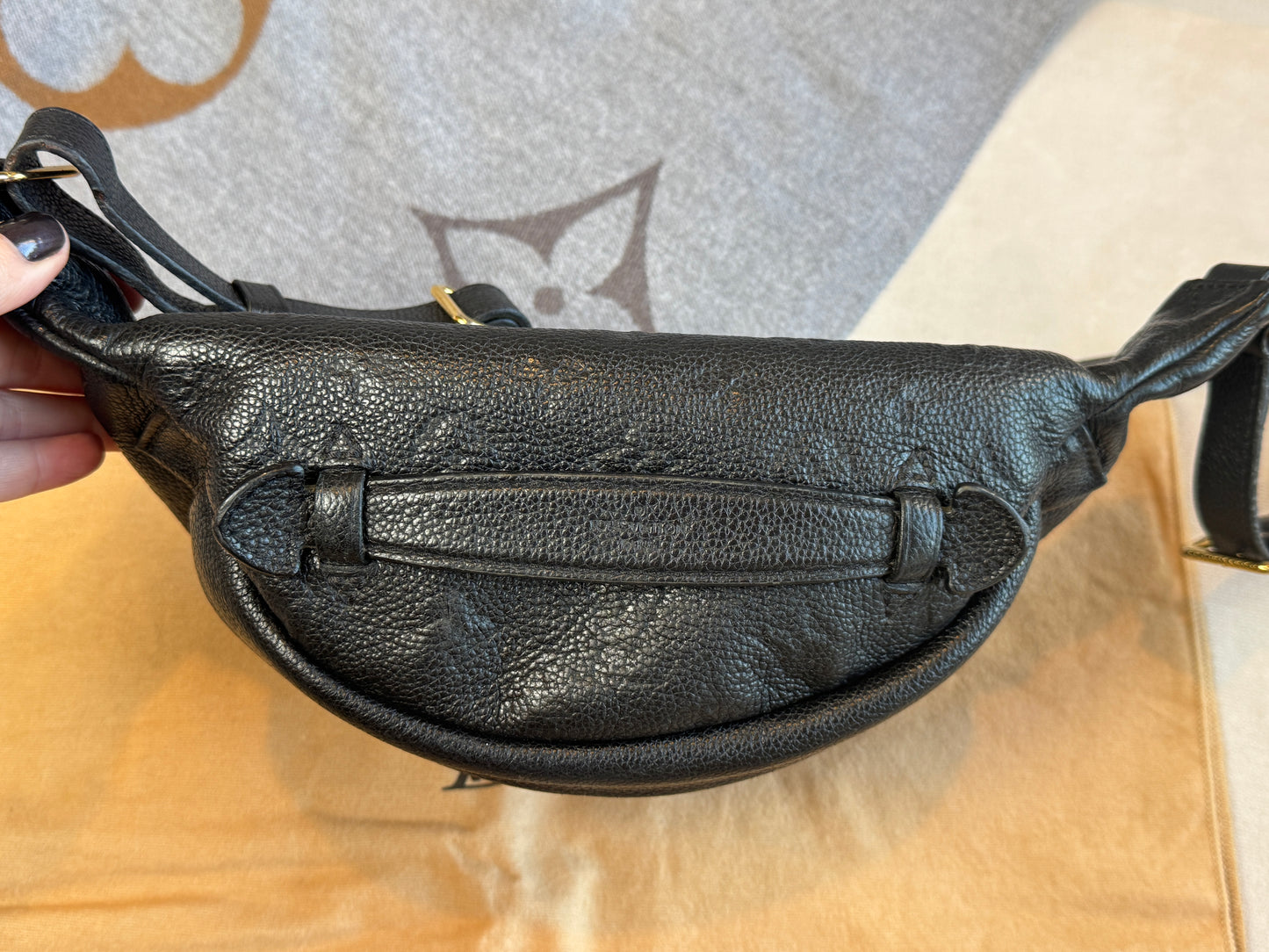 Louis Vuitton Empreinte Noir Original Bumbag
