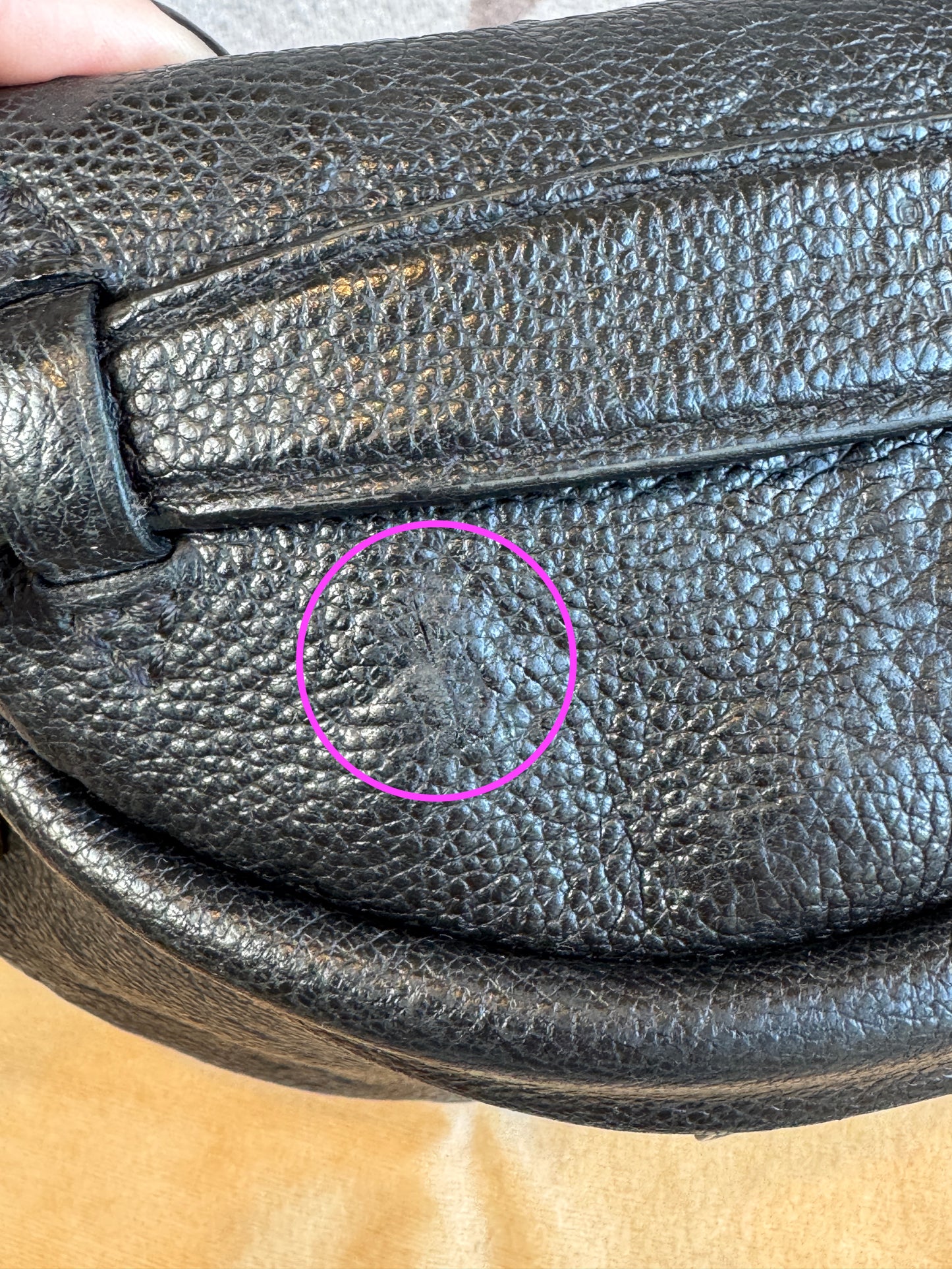 Louis Vuitton Empreinte Noir Original Bumbag