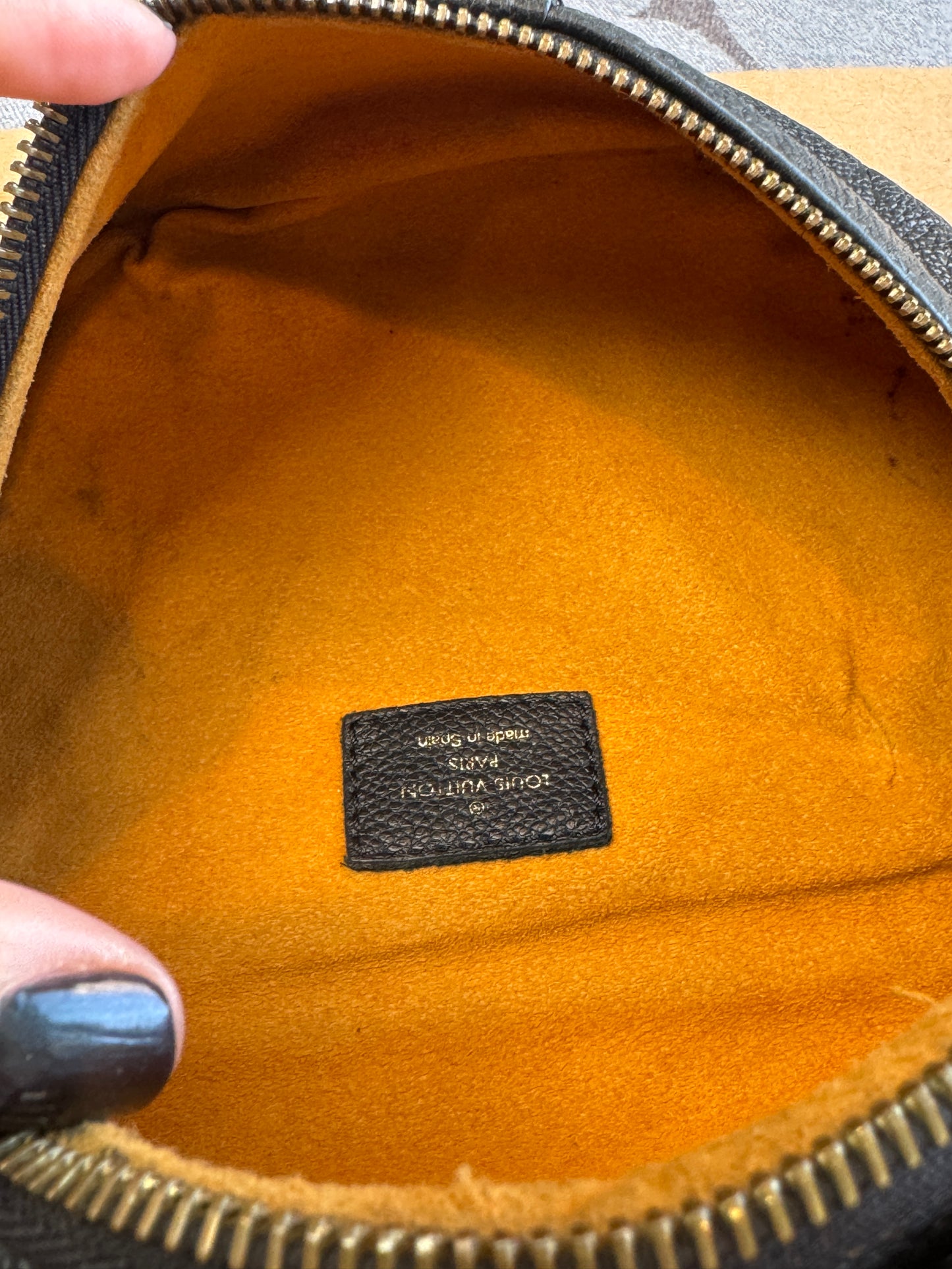 Louis Vuitton Empreinte Noir Original Bumbag