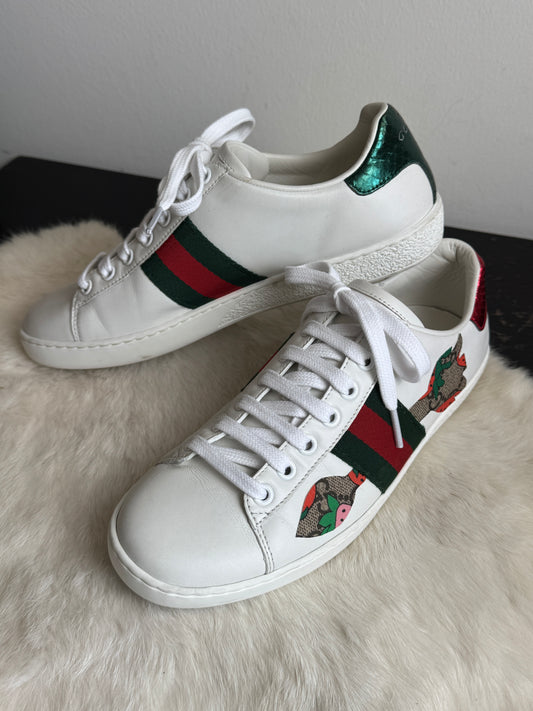 GUCCI Ace Supreme Canvas Arrow Women's Sneakers 36EU