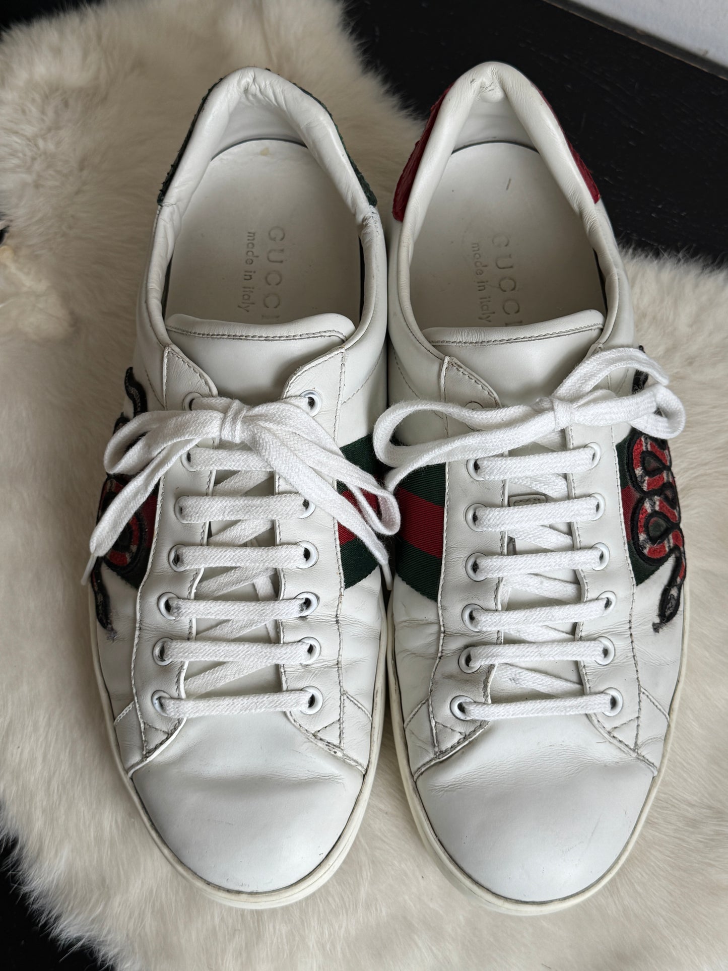 GUCCI Ace King Snakes Mens 10EU