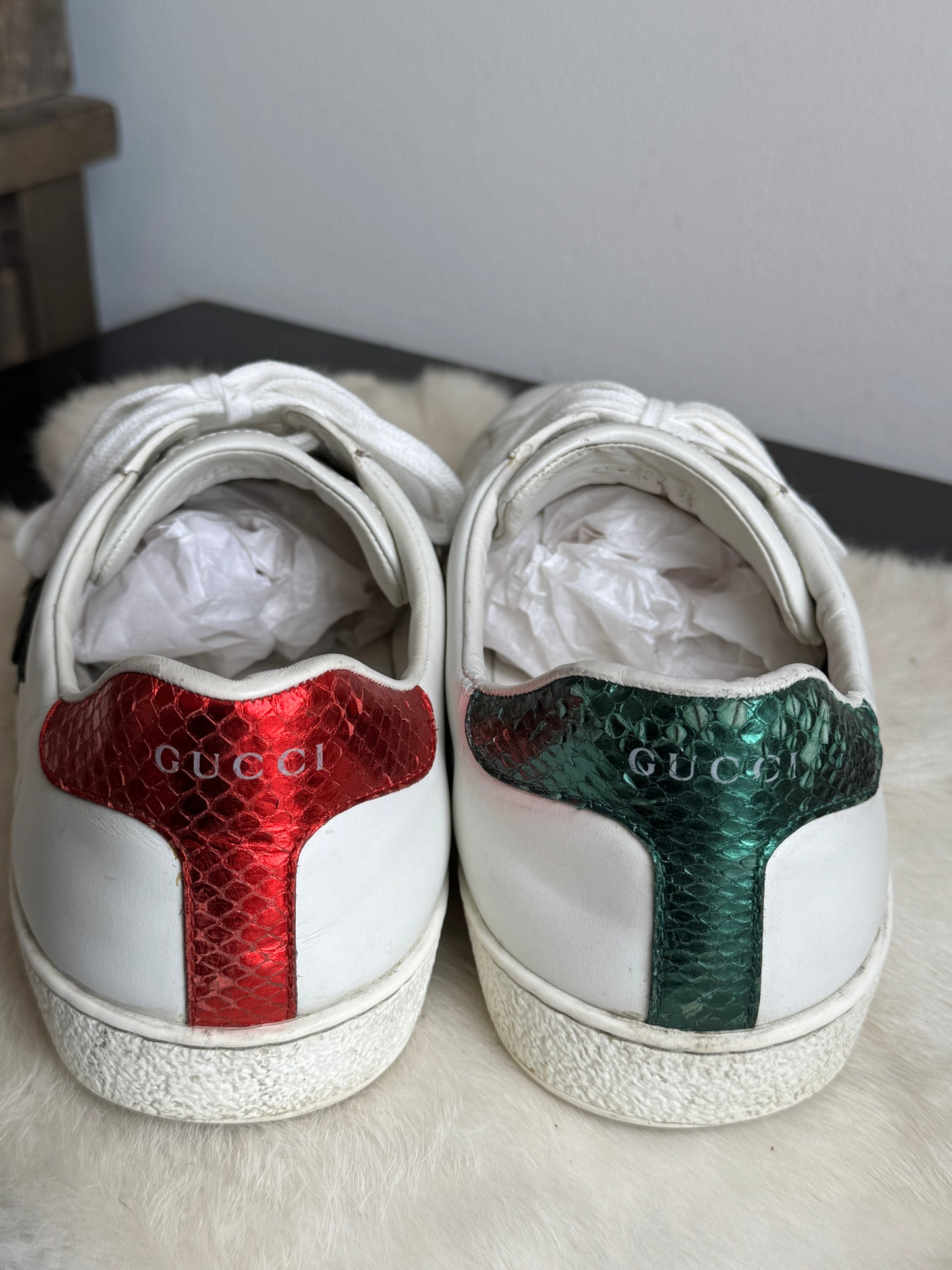 GUCCI Ace King Snakes Mens 10EU