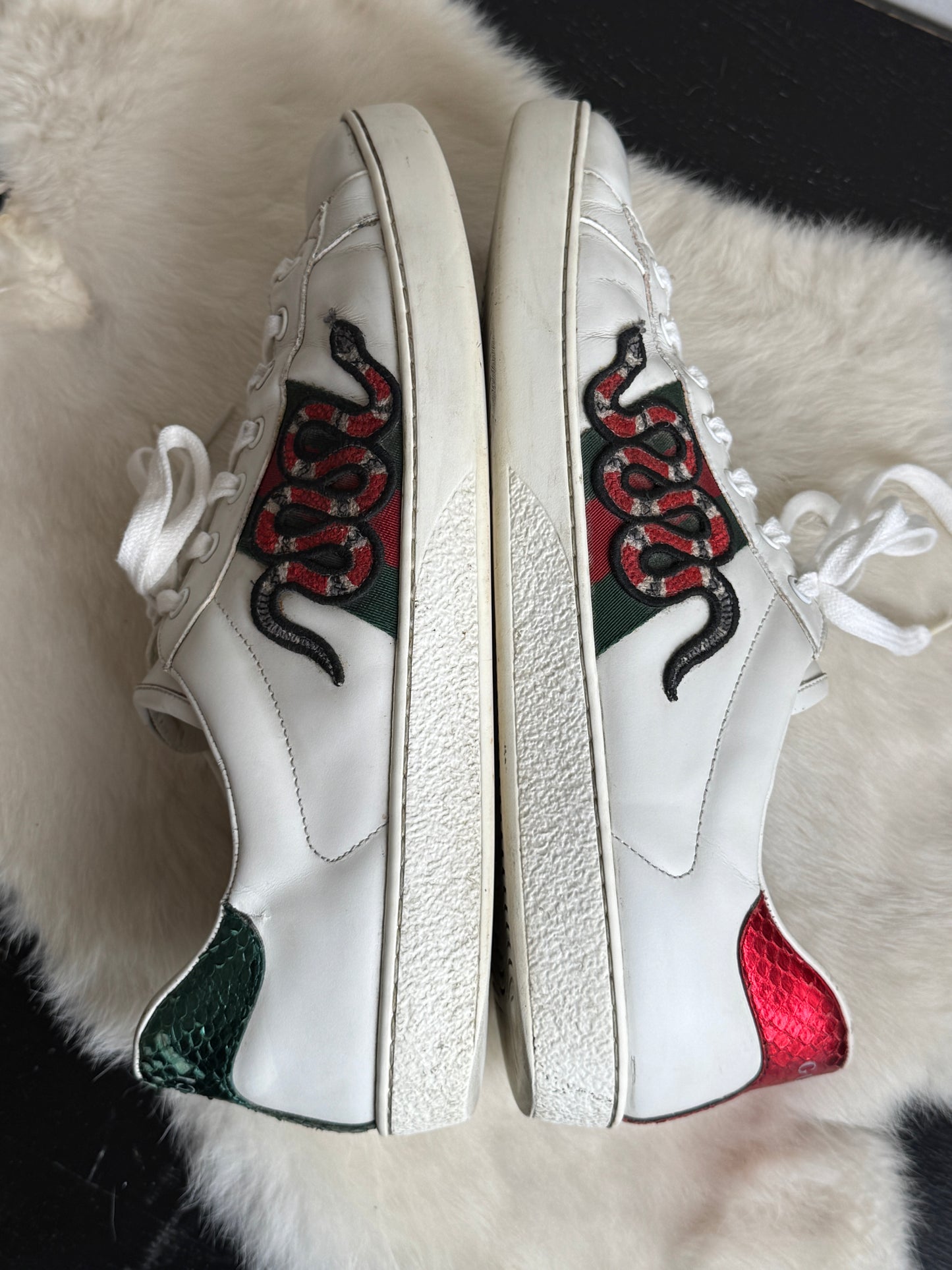 GUCCI Ace King Snakes Mens 10EU
