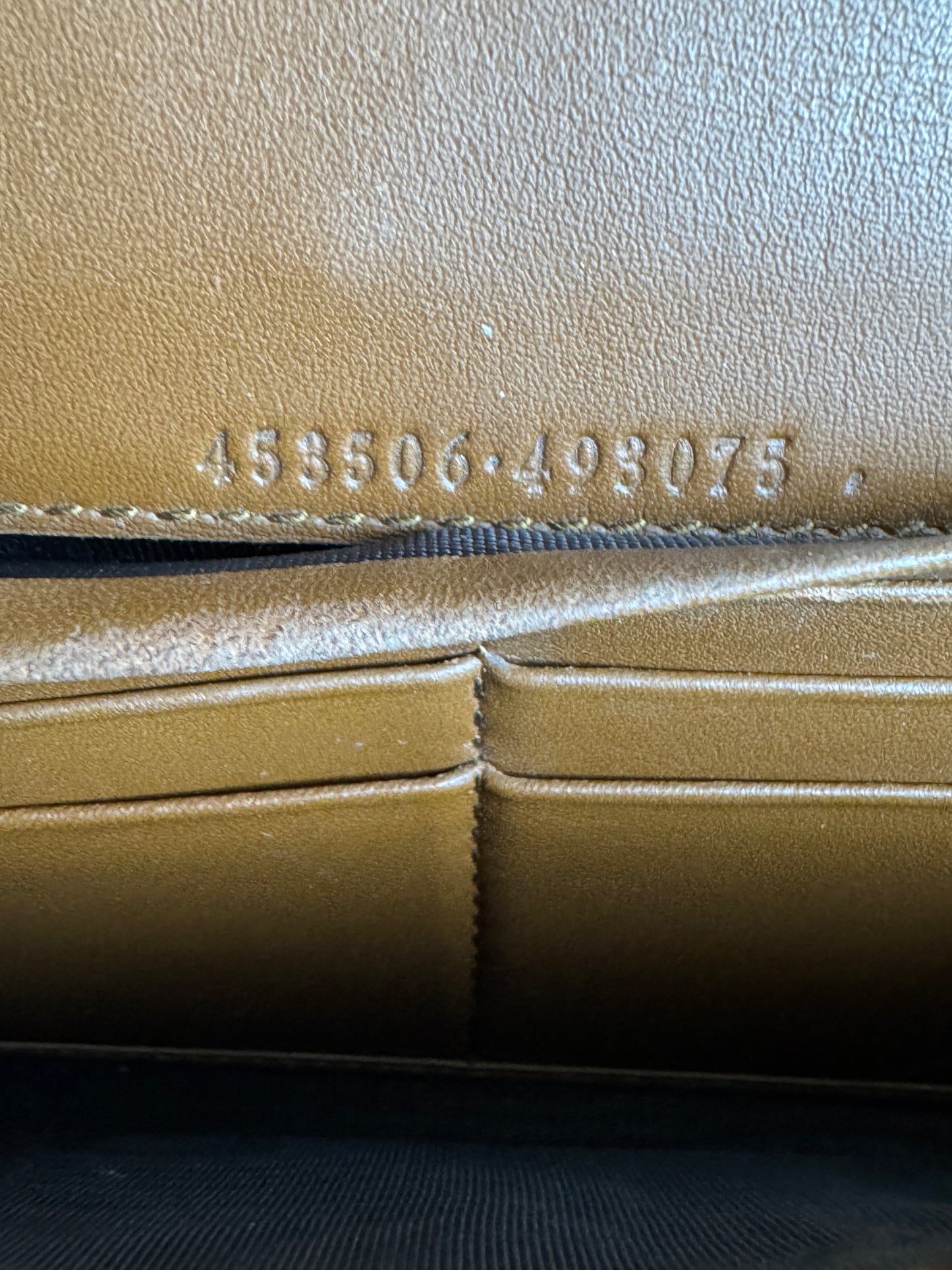 GUCCI Supreme Padlock Wallet On Chain Black