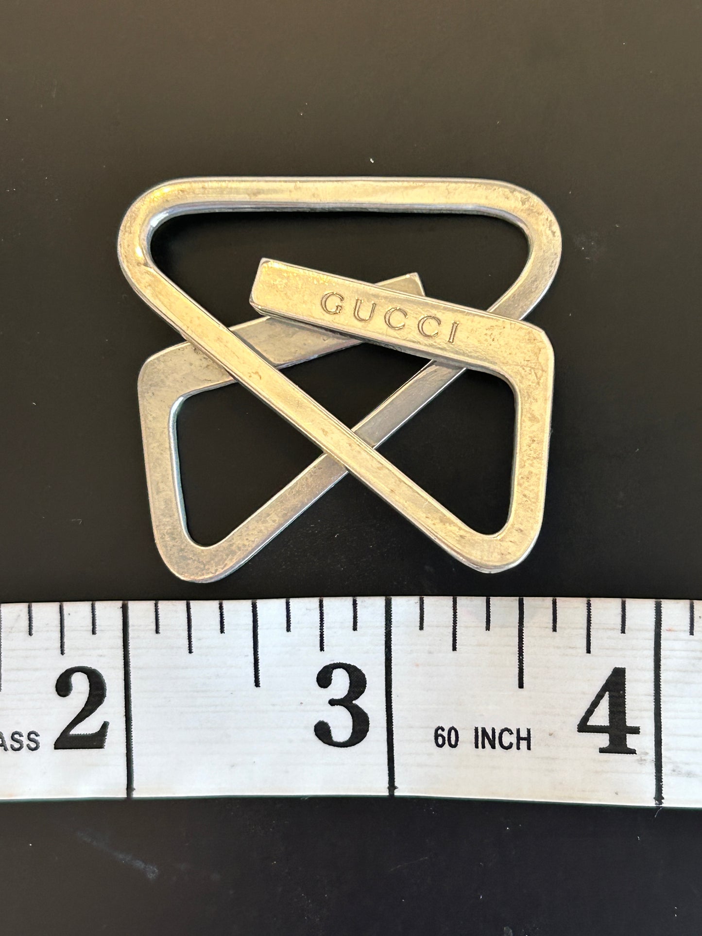 Gucci Sterling Silver Money Clip