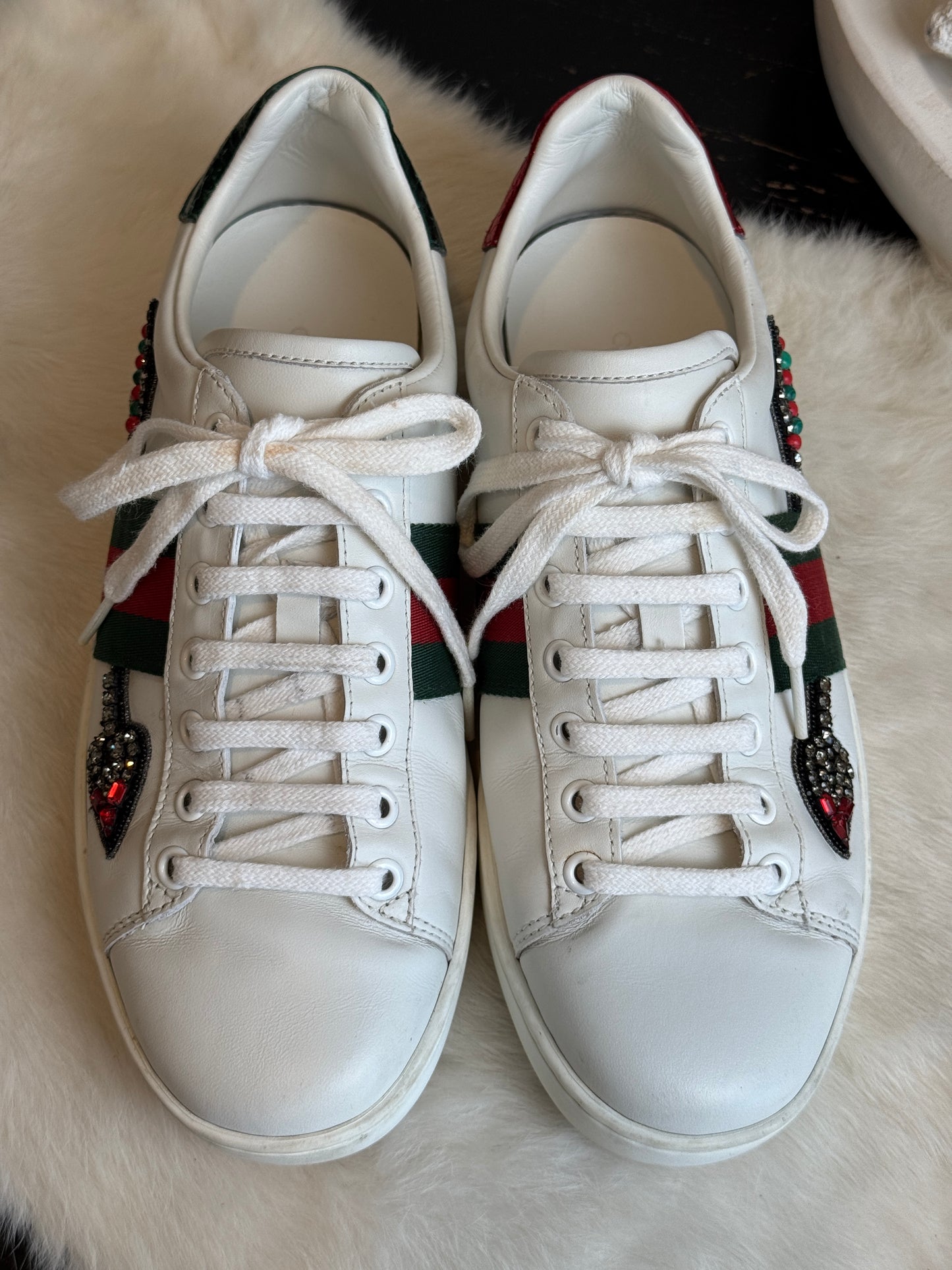 Gucci Ace Arrows Sneakers Women's Size 36.5EU