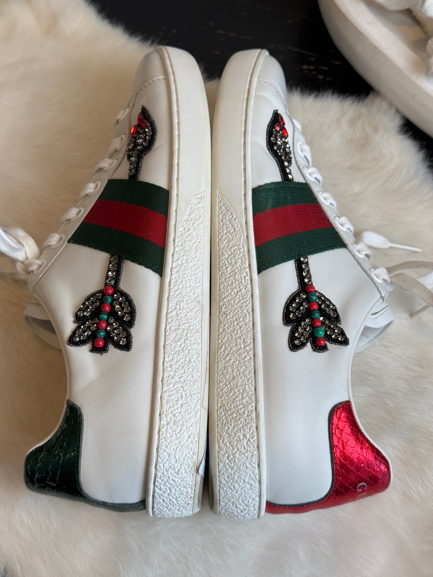 Gucci Ace Arrows Sneakers Women's Size 36.5EU
