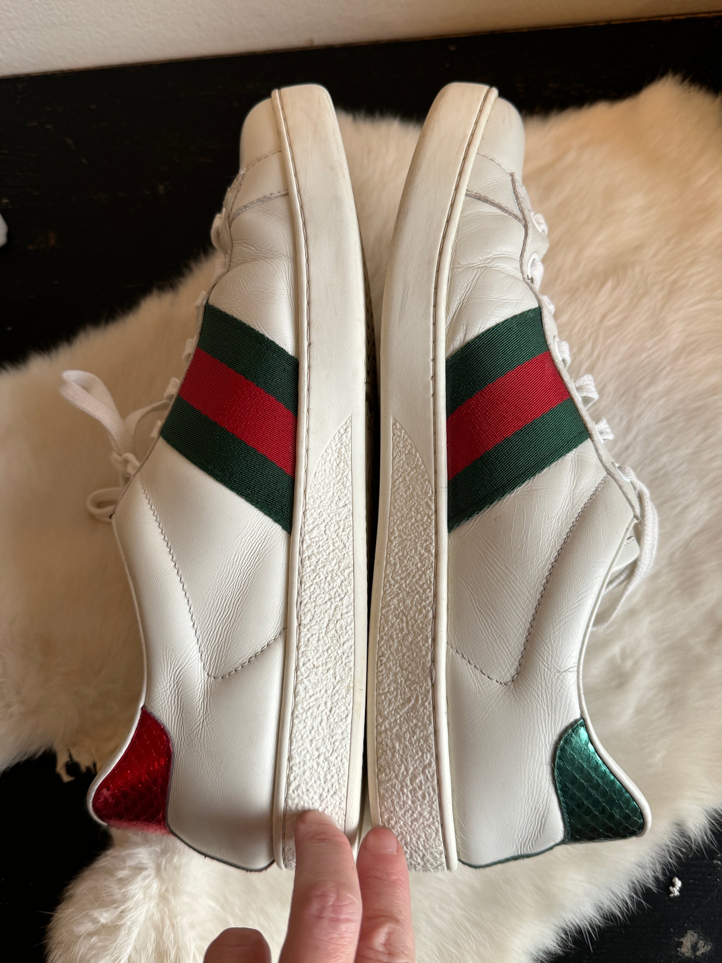 GUCCI Ace Bees Sneakers Mens 8EU (41EU Womens)