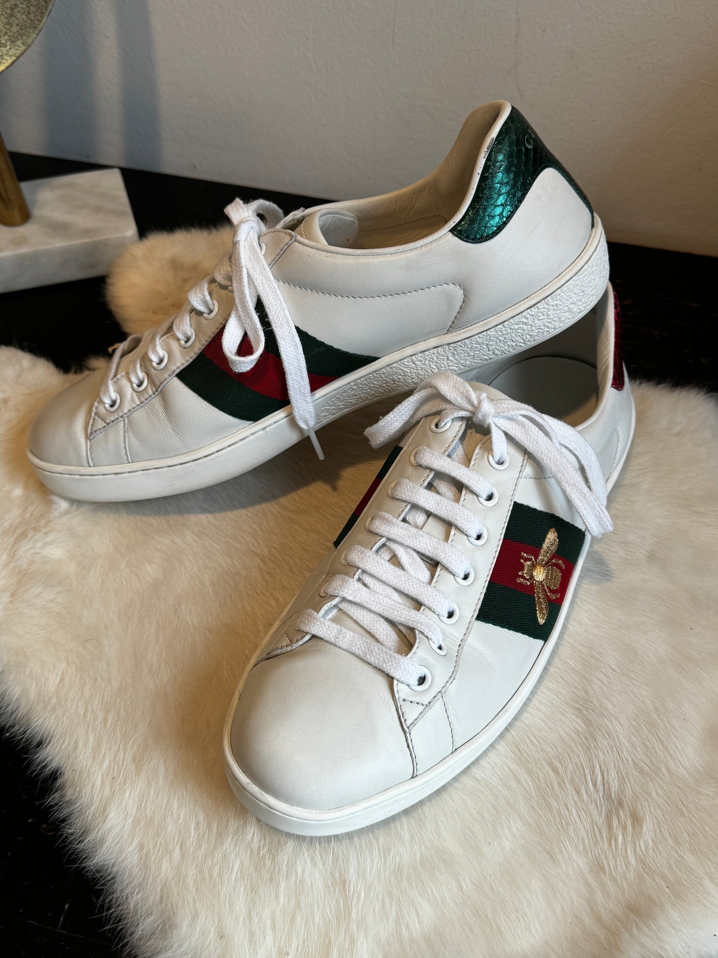 GUCCI Ace Bees Sneakers Mens 7EU (40EU)