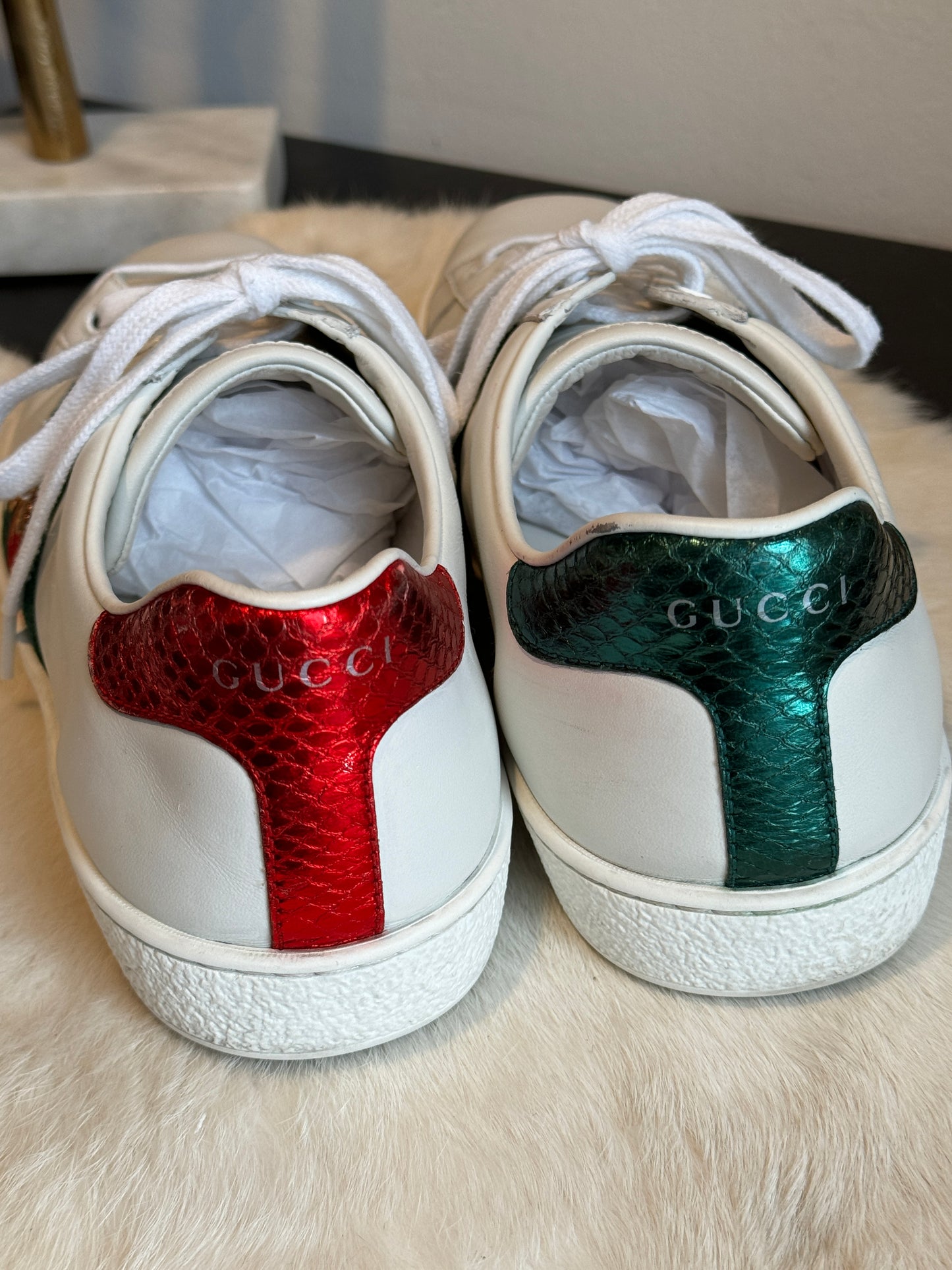 GUCCI Ace Bees Sneakers Mens 7EU (40EU)