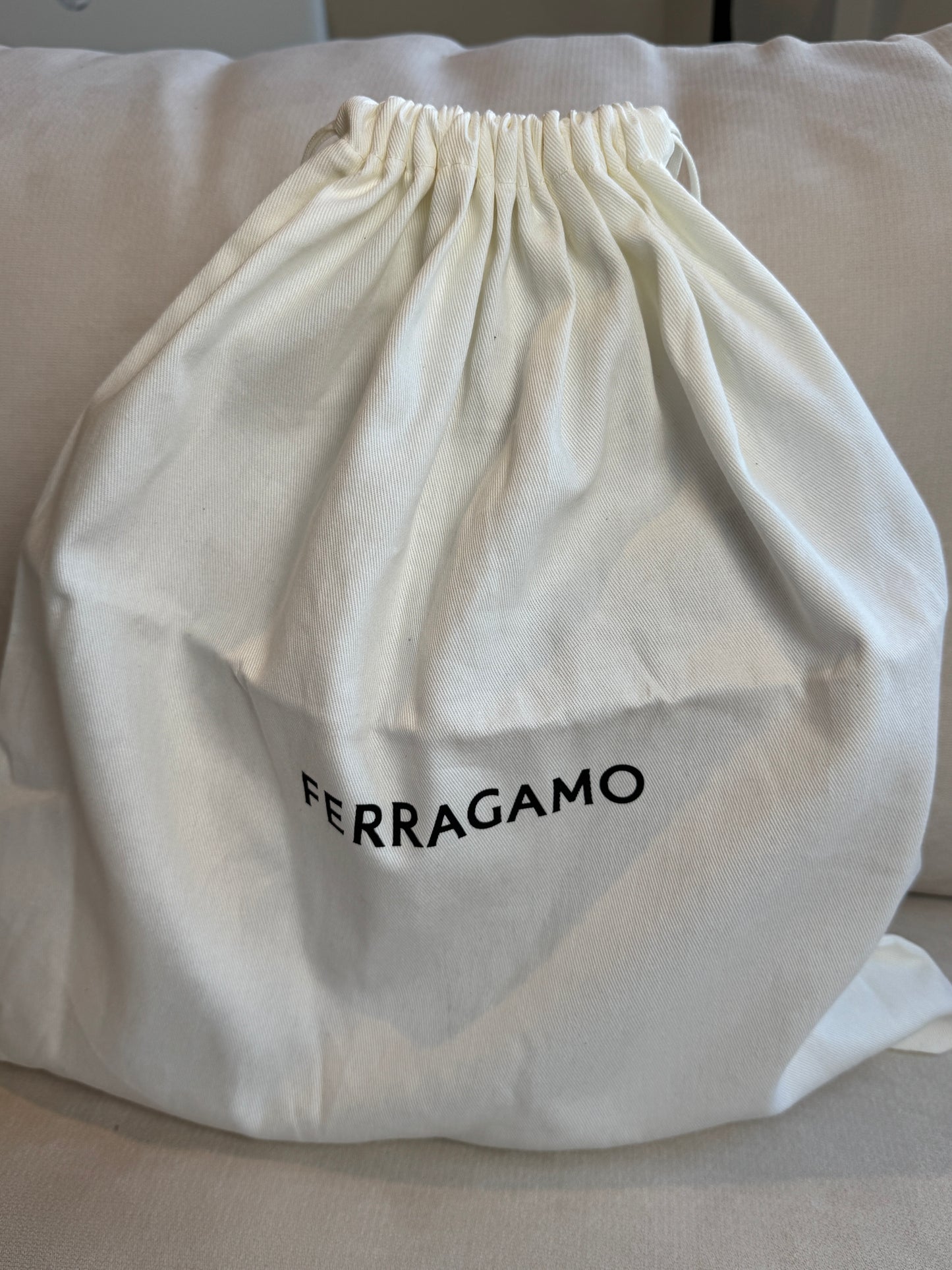 Salvatore Ferragamo Aura Croc Embossed Bag Retail $3200