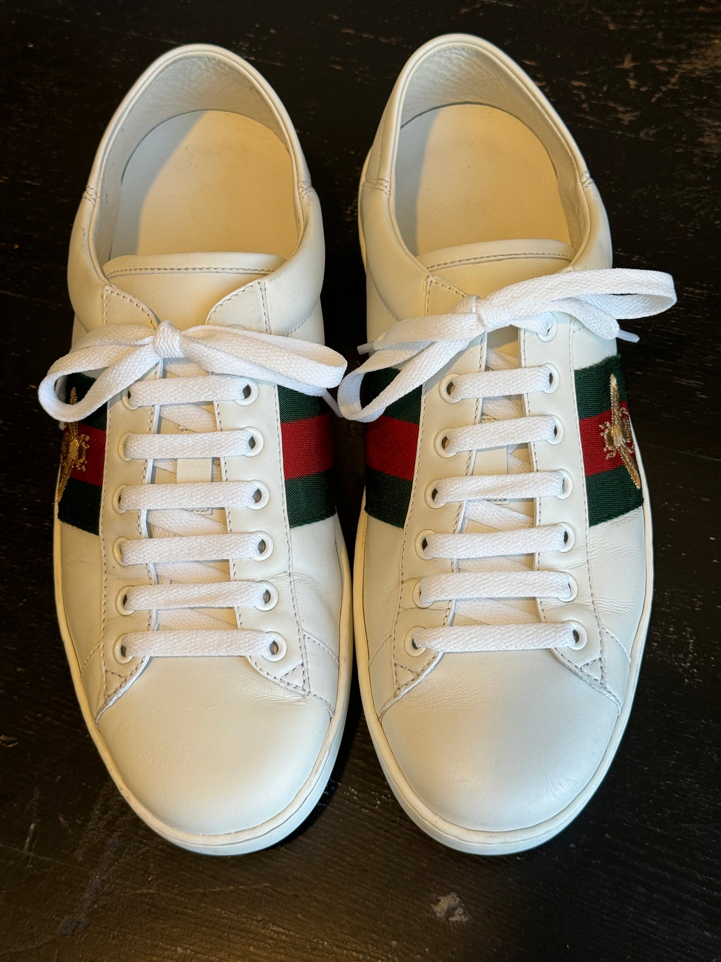 GUCCI Ace Bees Soft Heel Sneakers 7.5EU (40.5EU)