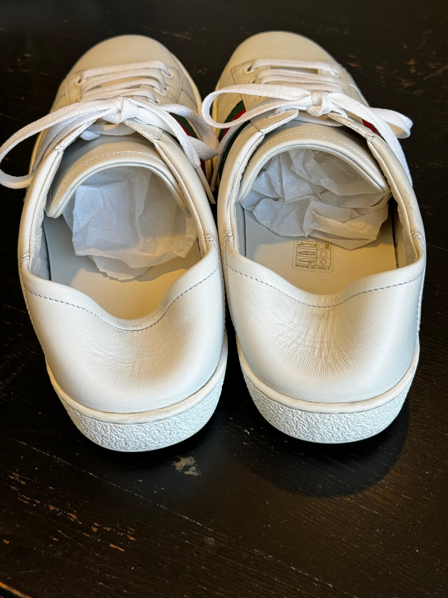 GUCCI Ace Bees Soft Heel Sneakers 7.5EU (40.5EU)
