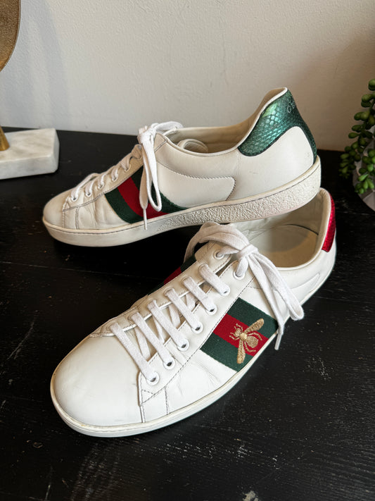 GUCCI Ace Bee's Sneakers Men's 8EU (41EU Women's)