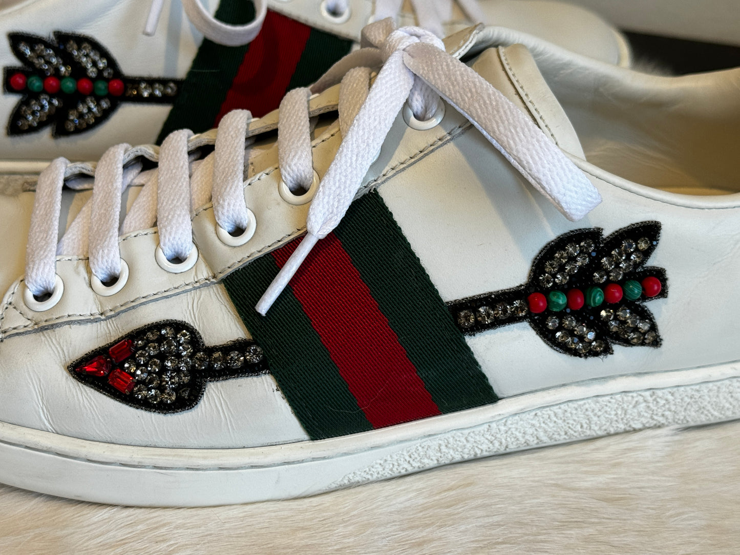 Gucci Ace Arrows Sneakers Size 36.5EU