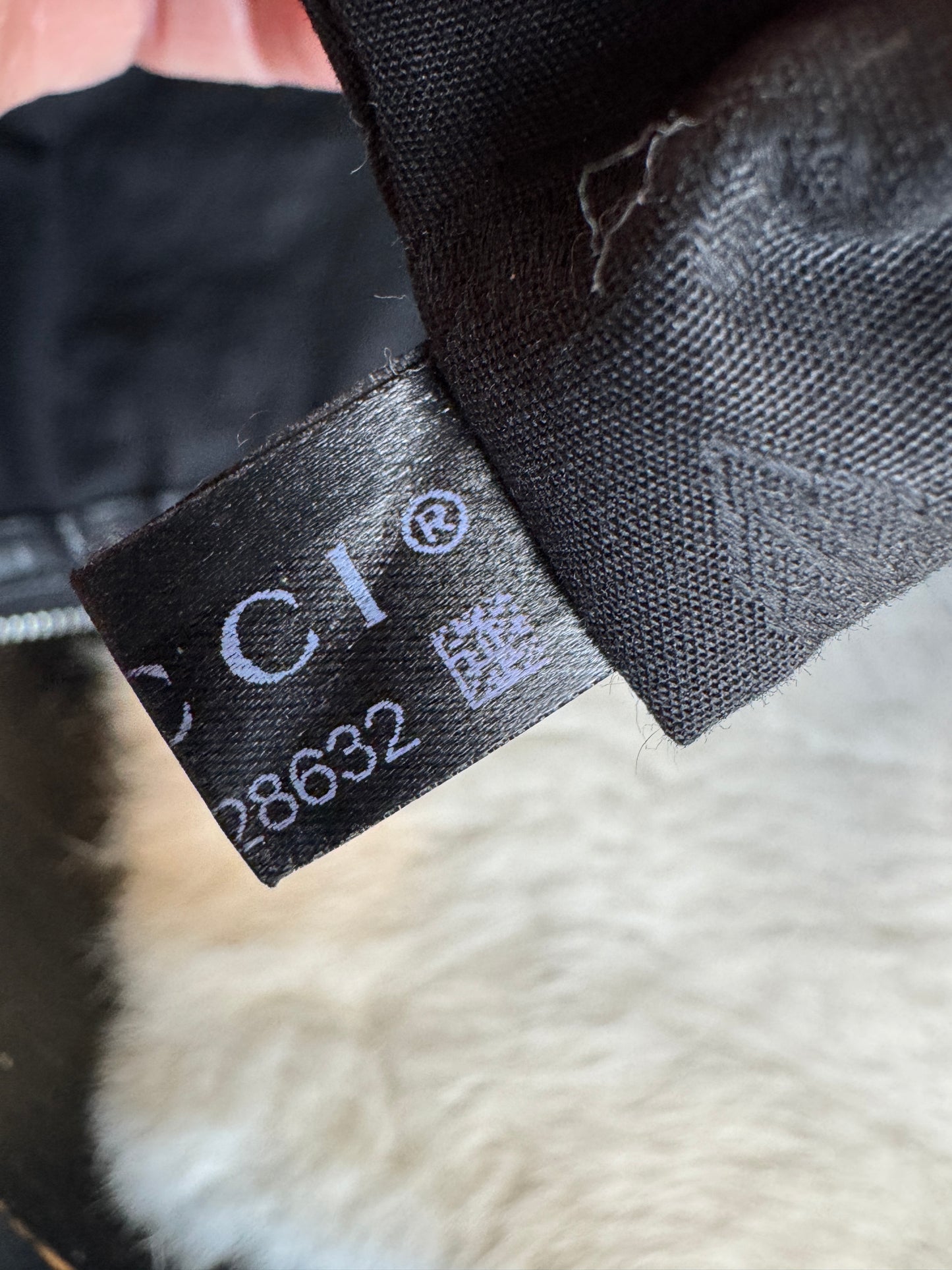 GUCCI Large Guccissima Signature Black Twins Leather Hobo