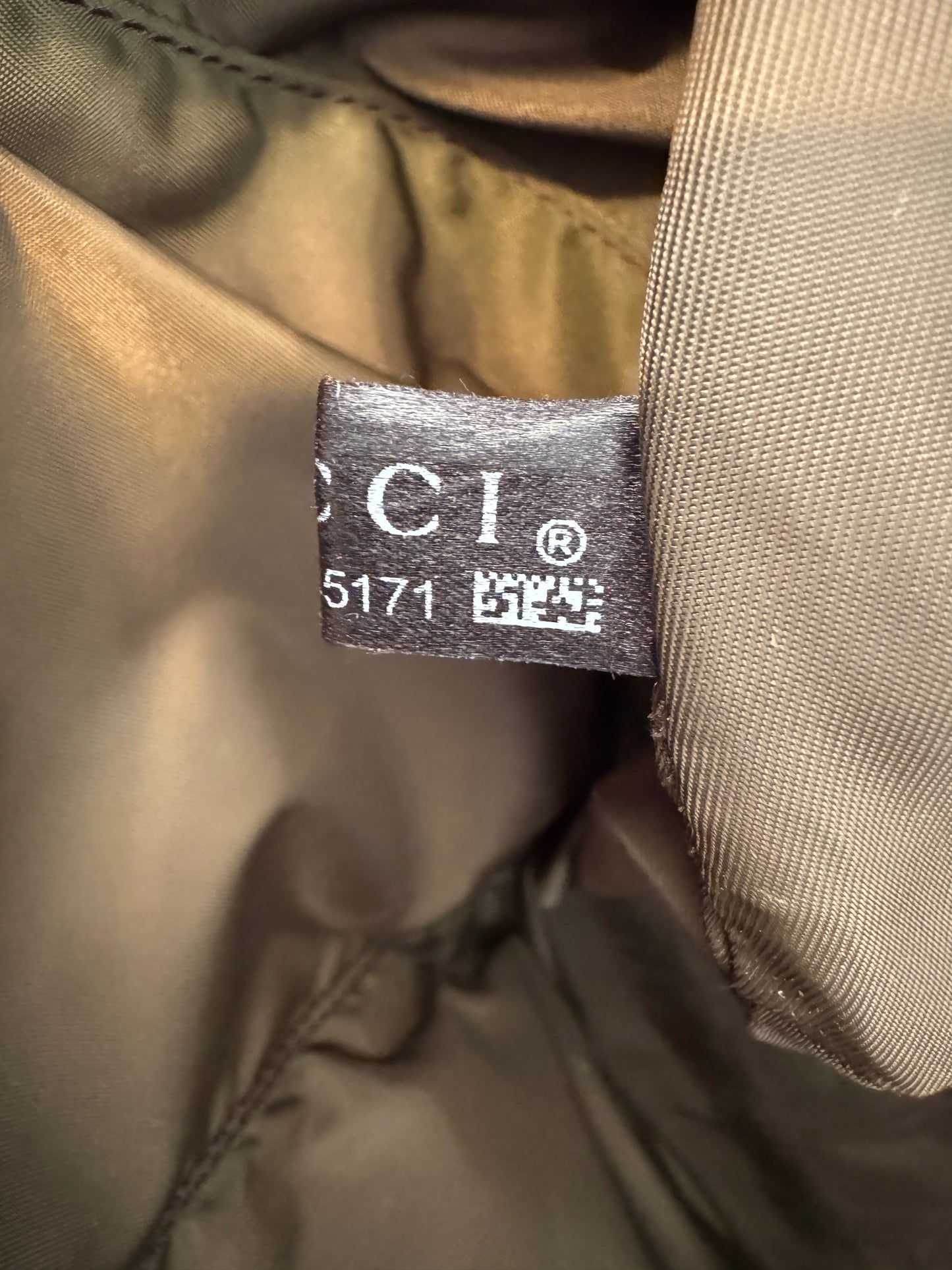 GUCCI Supreme Canvas Diaper Bag