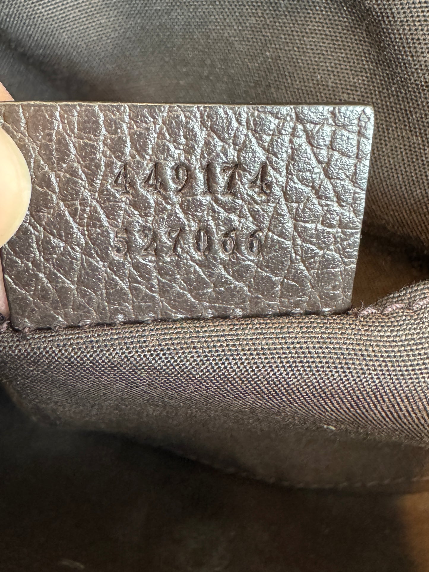 GUCCI GG Canvas Beige Monogram Small Crossbody