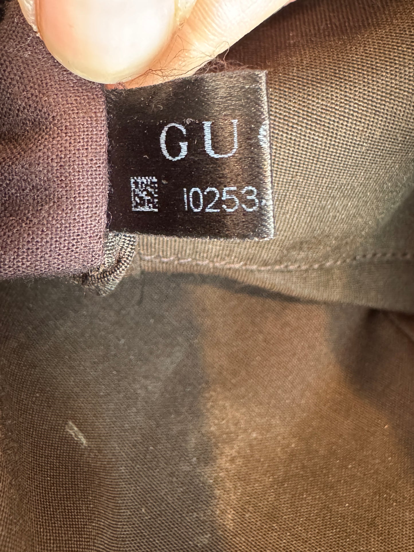 GUCCI GG Canvas Beige Monogram Small Crossbody