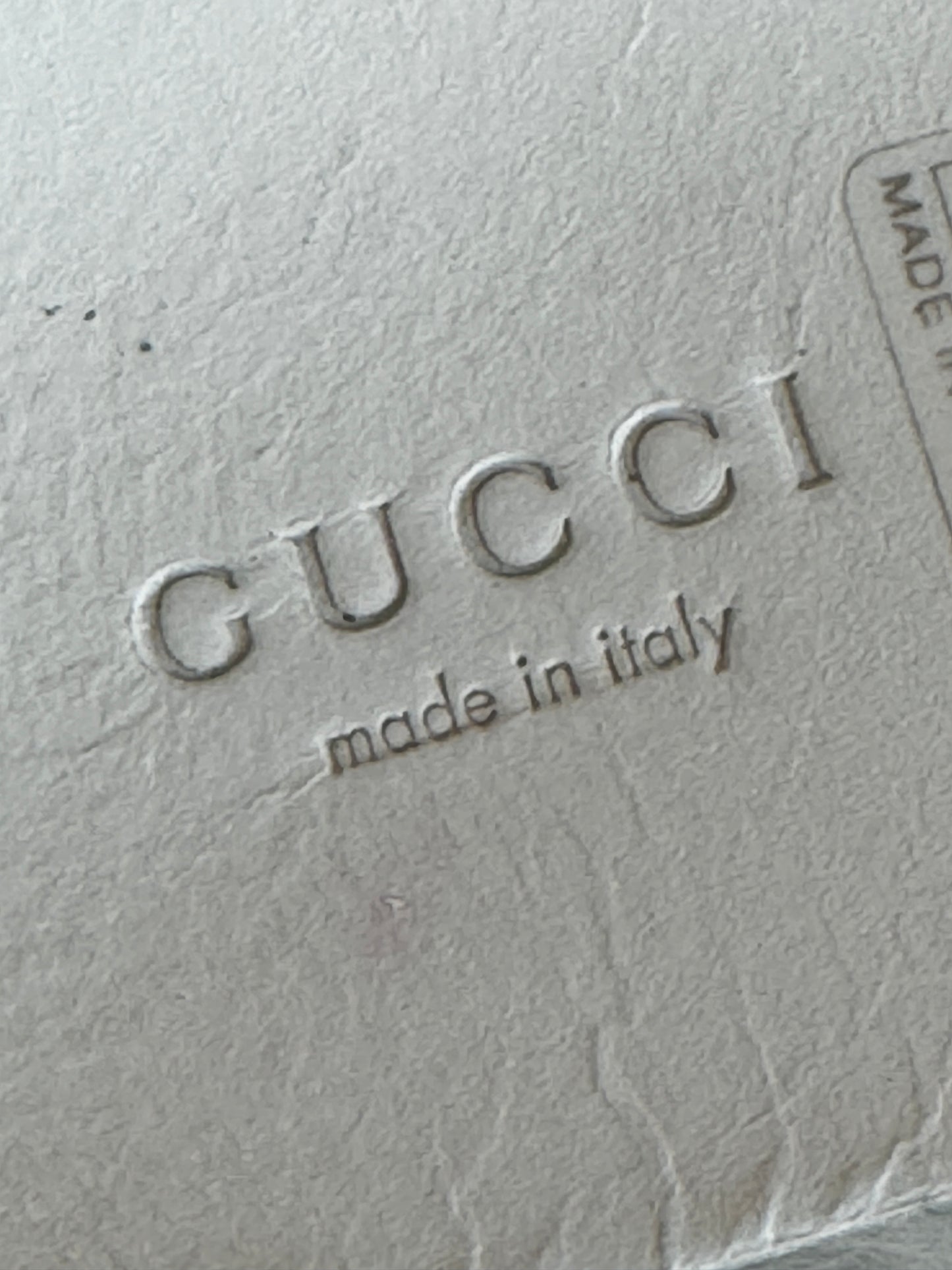 GUCCI Ace Rhinestone Sword Hearts Sneakers 38EU