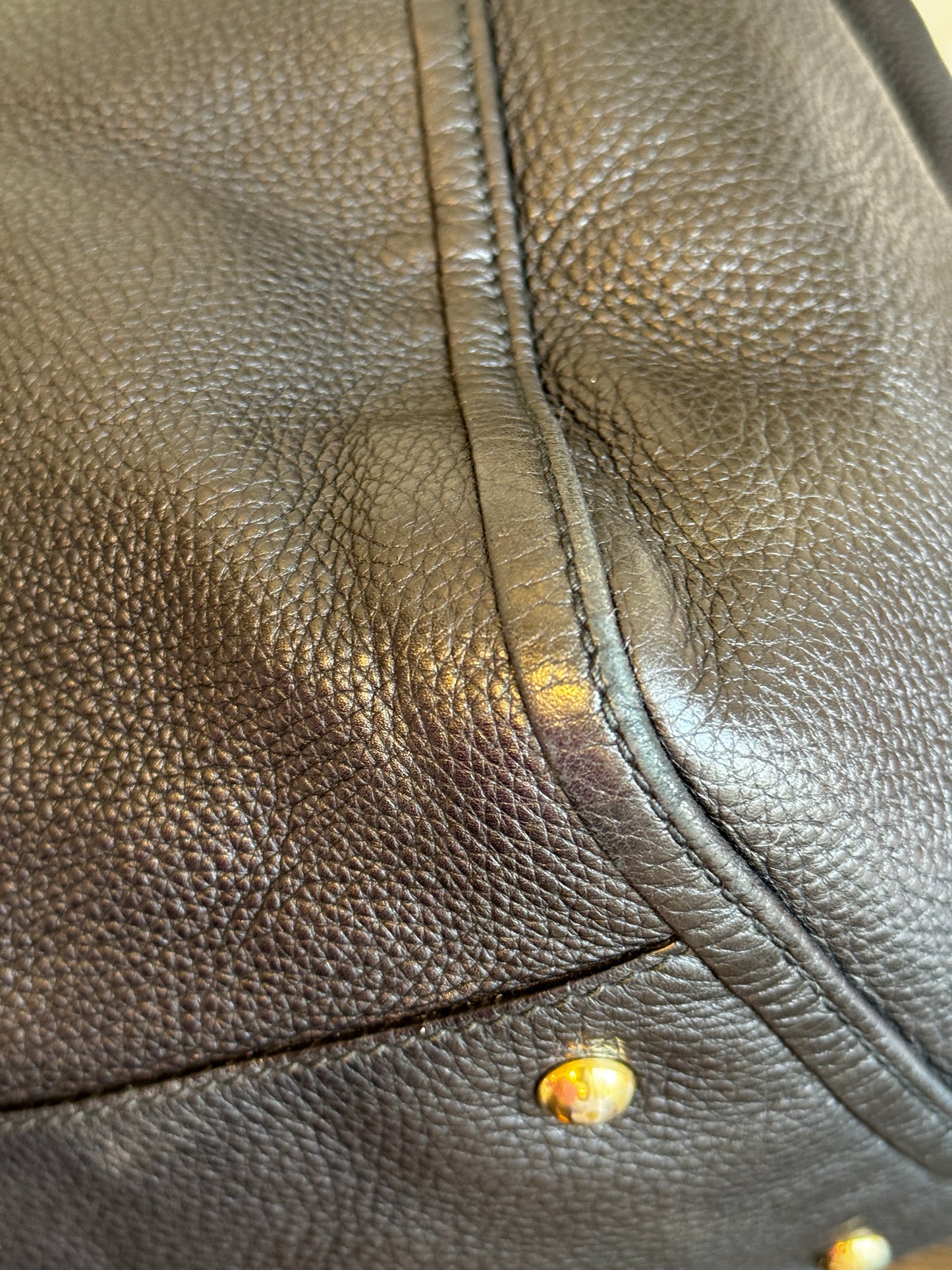 Gucci Pebbled Calfskin Large Soho Bag Black