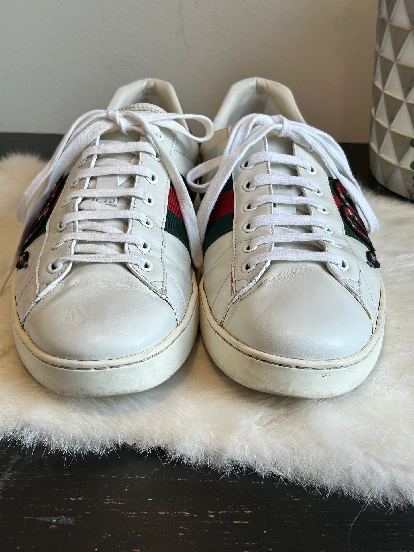 GUCCI Ace Kingsnake Sneakers Mens 9.5EU (Women's 42.5EU)