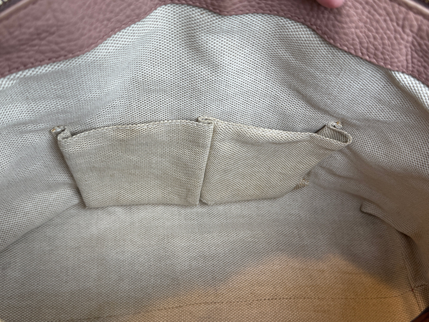 GUCCI Blush Soho 2-Way Zip Top Tote/Crossbody