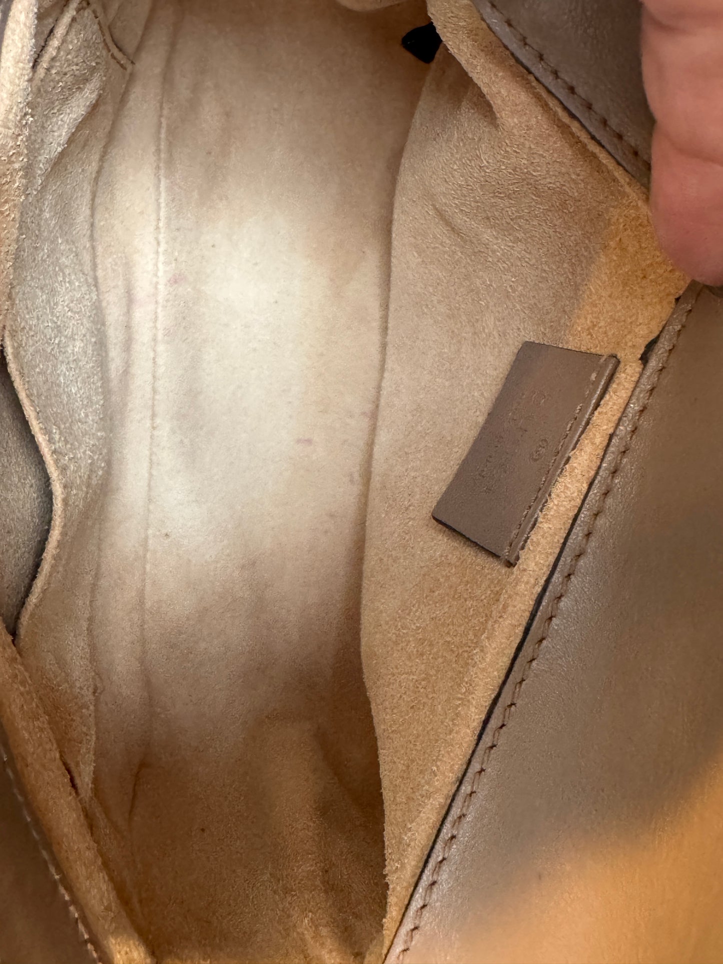 GUCCI Calfskin Matelasse Marmont Mini Top Handle Blush Crossbody